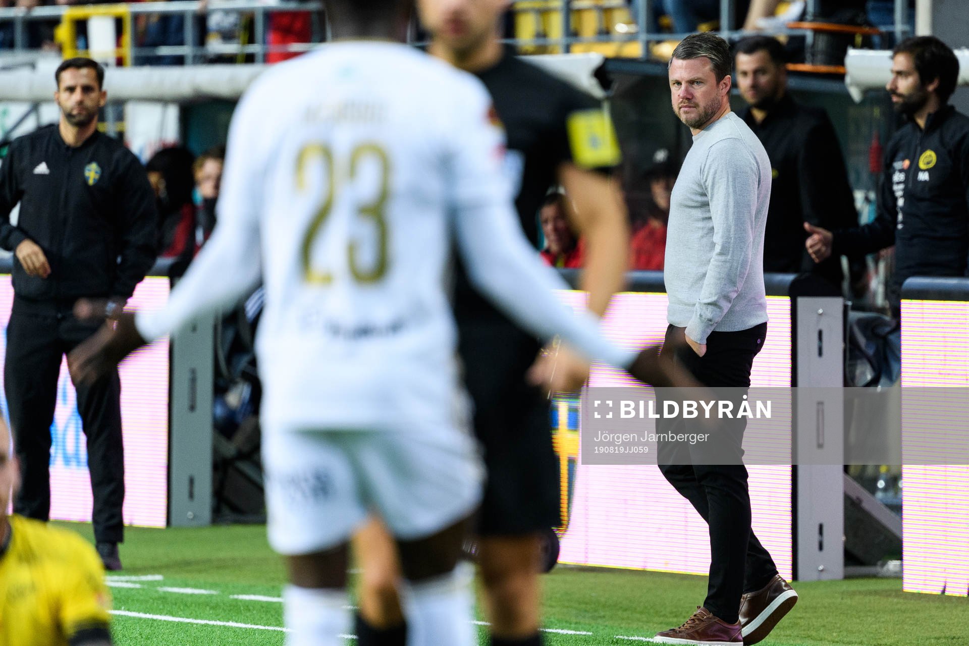 Elfsborgs manager Jimmy Thelin