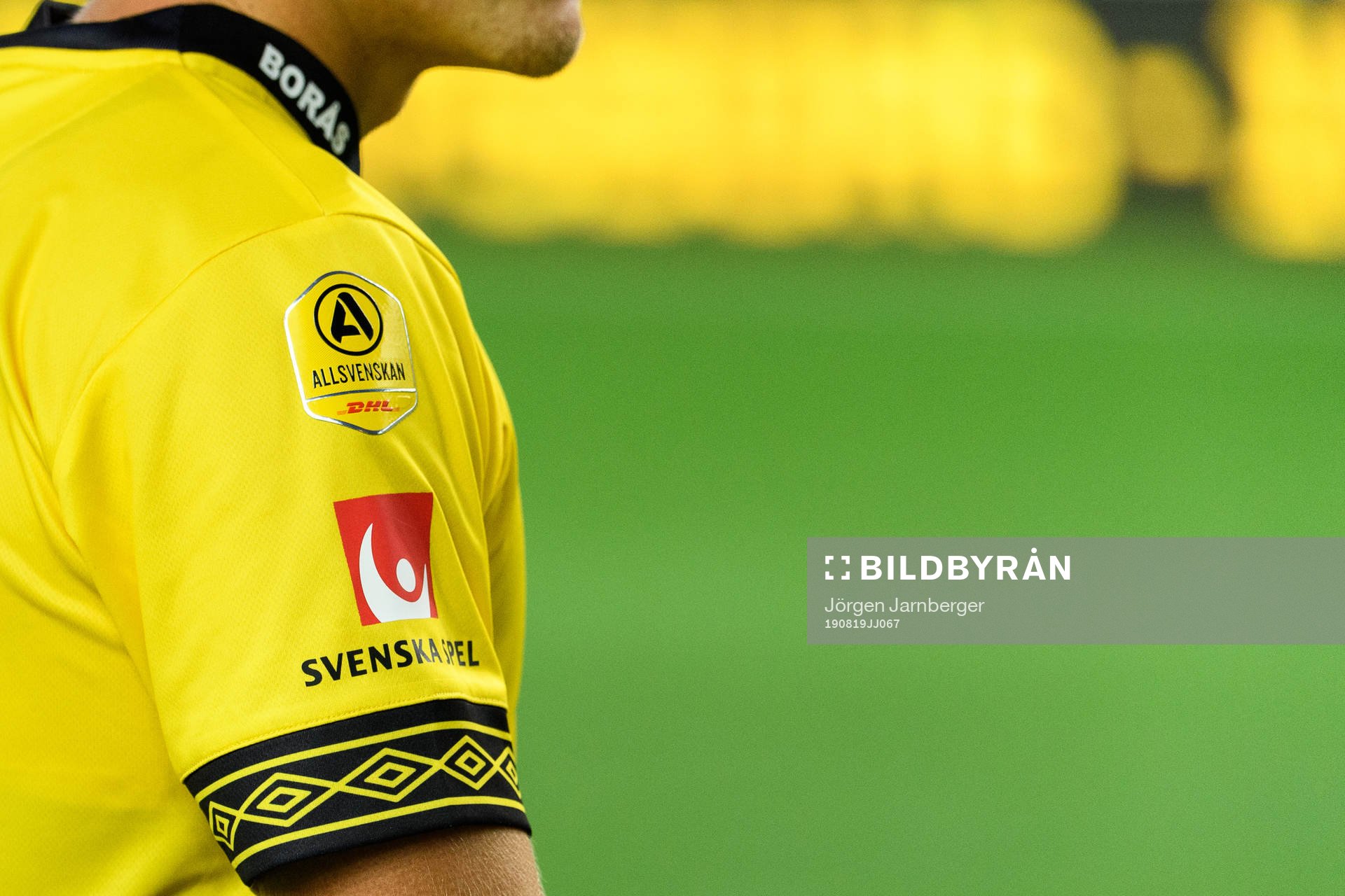 Svenska spel logga på Elfsborgs matchtröja