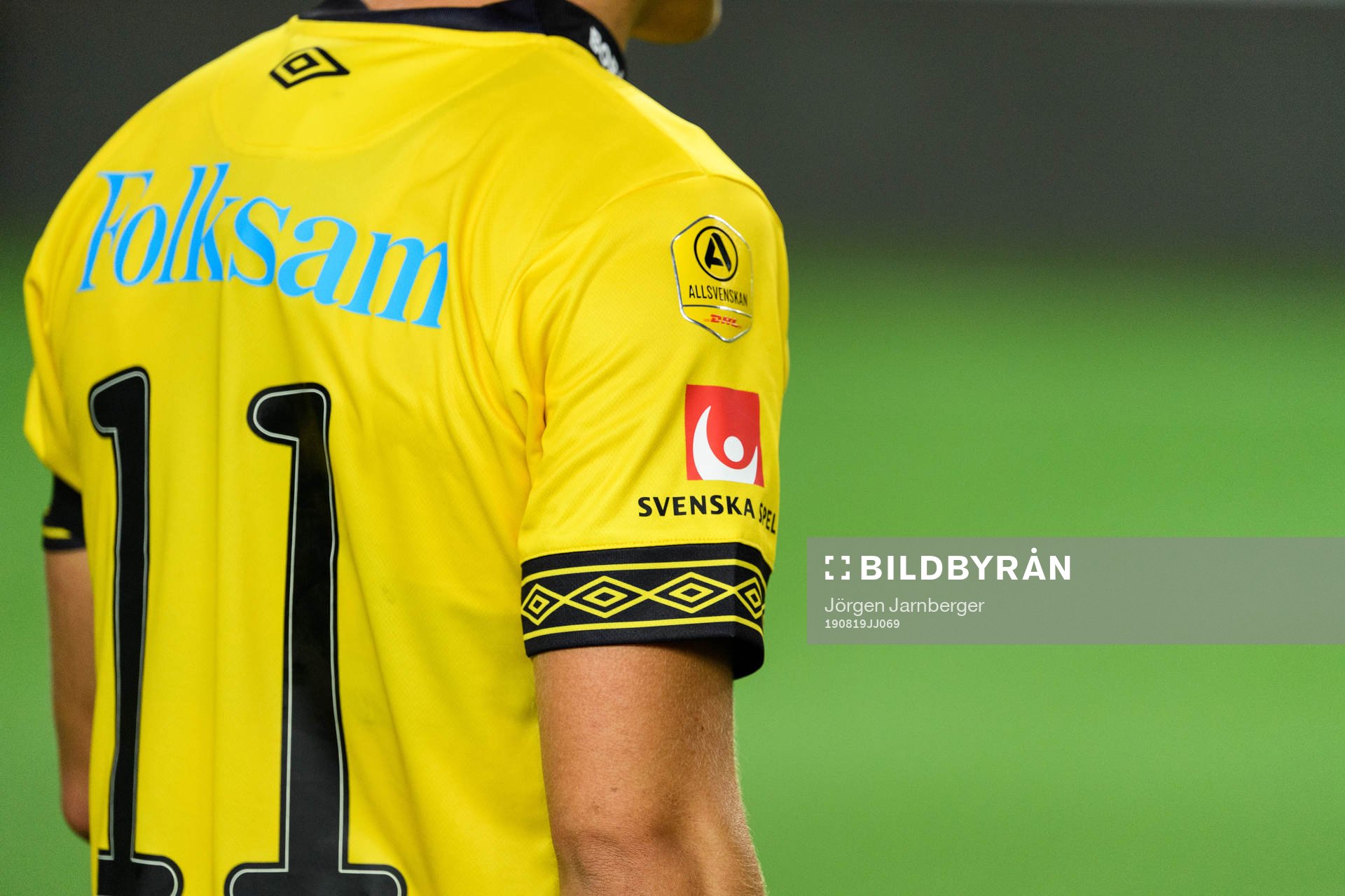 Svenska spel logga på Elfsborgs matchtröja