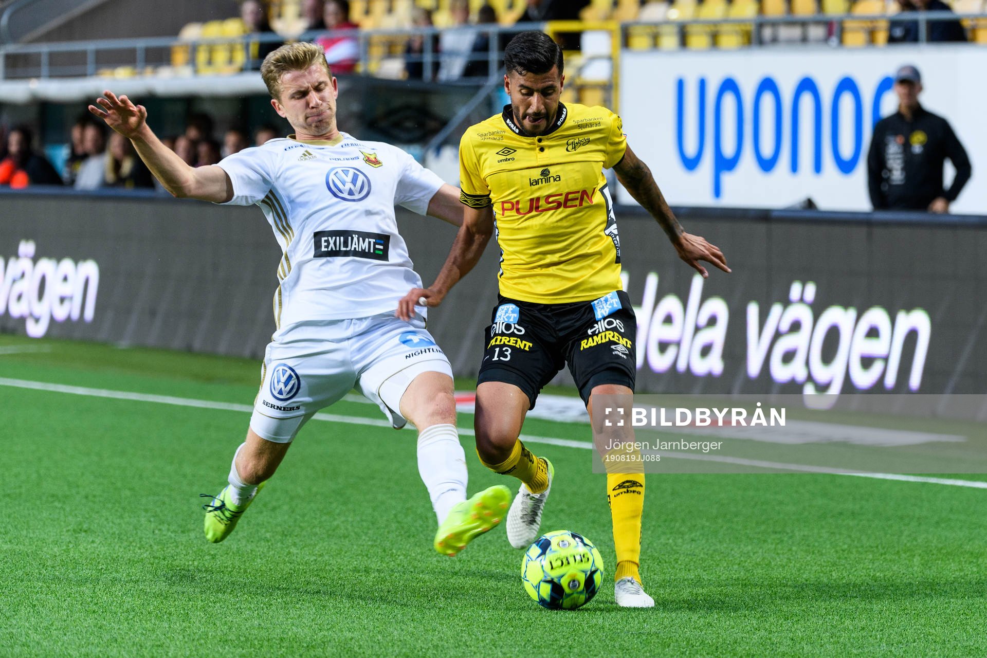 Elfsborgs Rami Kaib och Östersunds Ludvig Fritzon