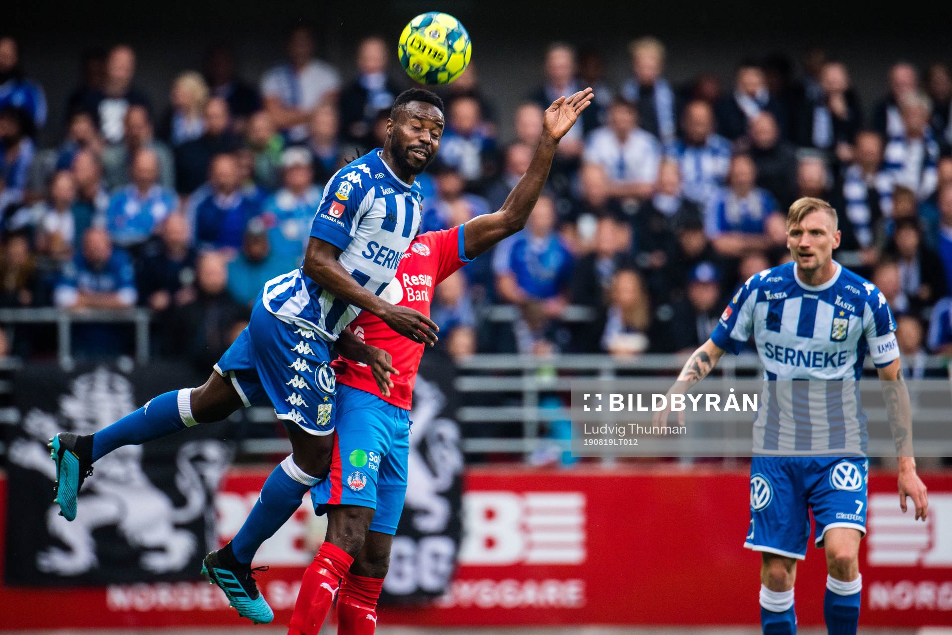 IFK Göteborgs Nzuzi Toko och Helsingborgs Mamudu Moro