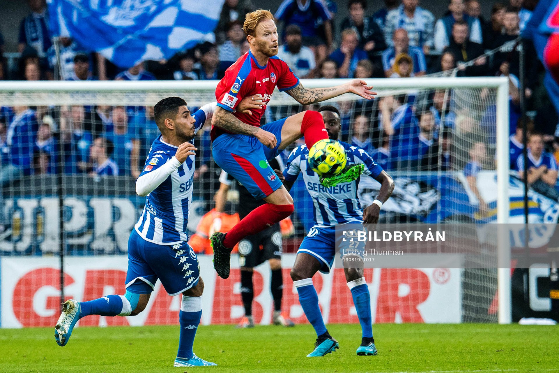 Helsingborgs Alexander Farnerud och IFK Göteborgs Hosam