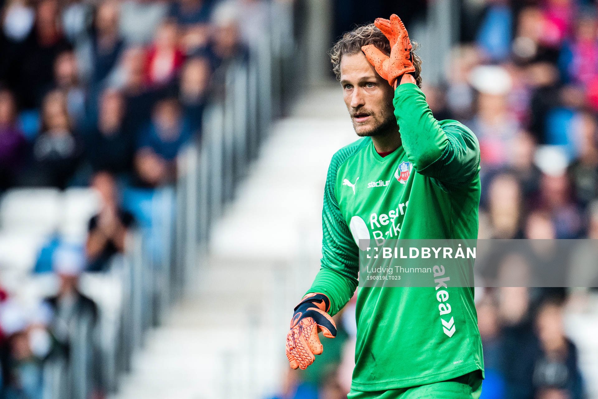 Helsingborgs målvakt Anders Lindegaard