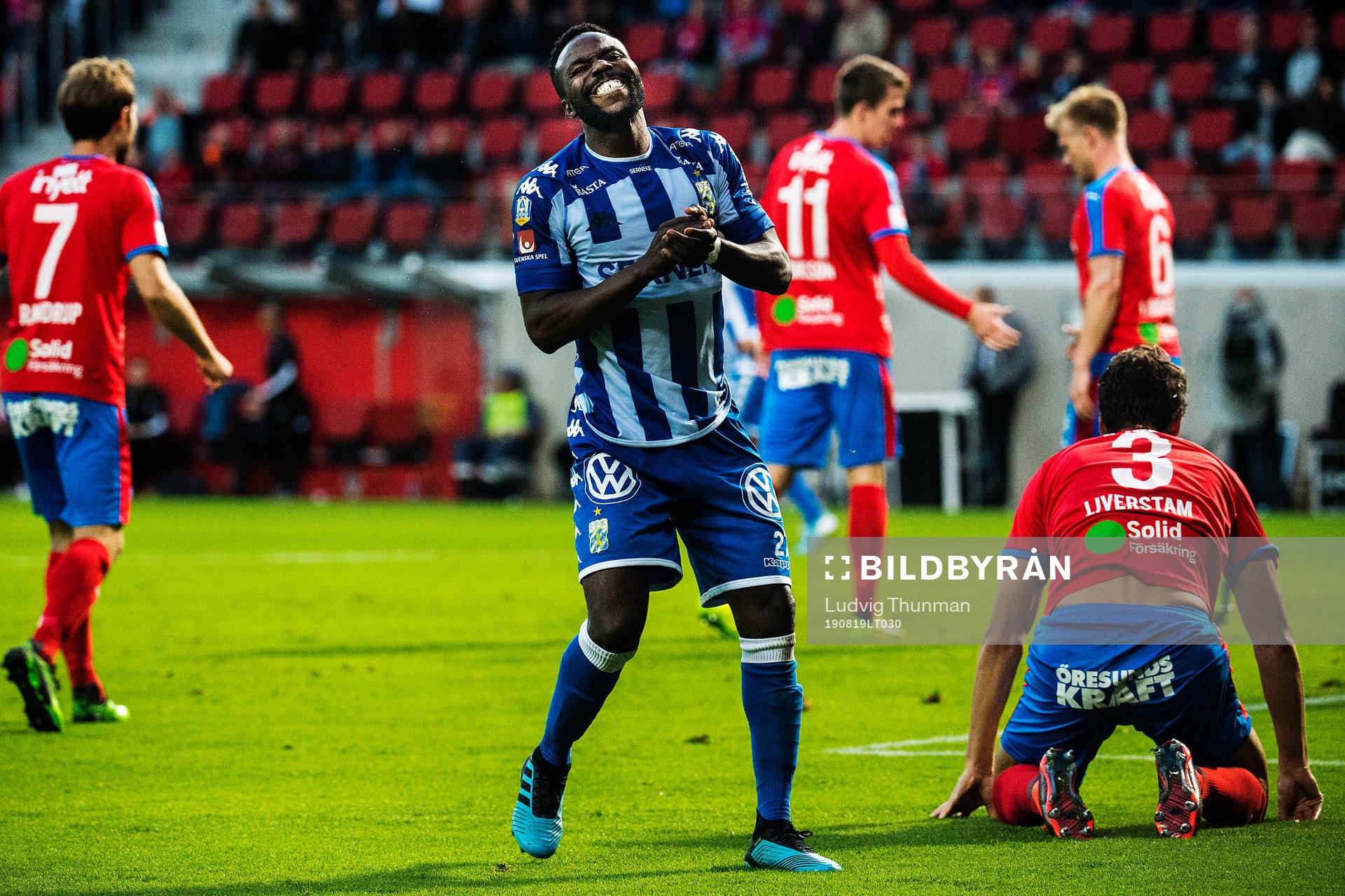 IFK Göteborgs Nzuzi Toko deppar
