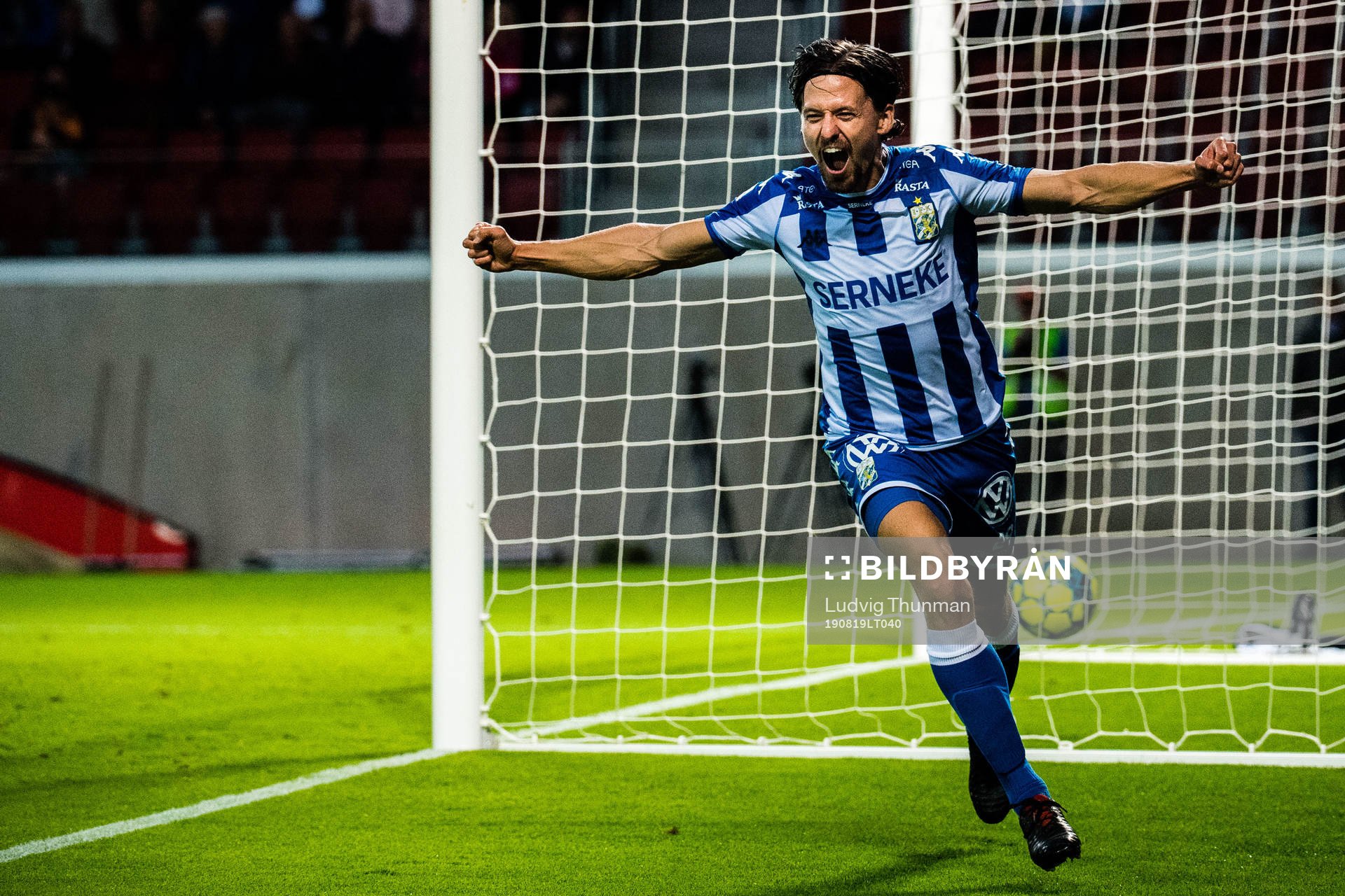 IFK Göteborgs Lasse Vibe jublar