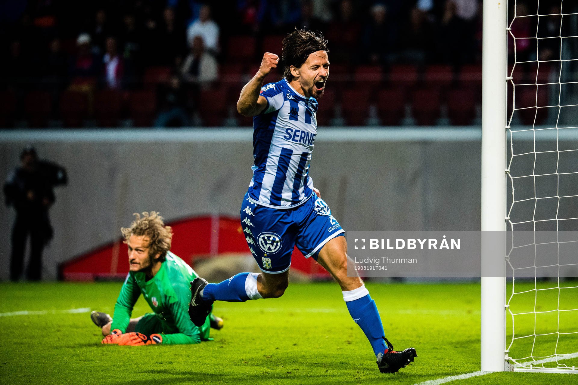 IFK Göteborgs Lasse Vibe jublar