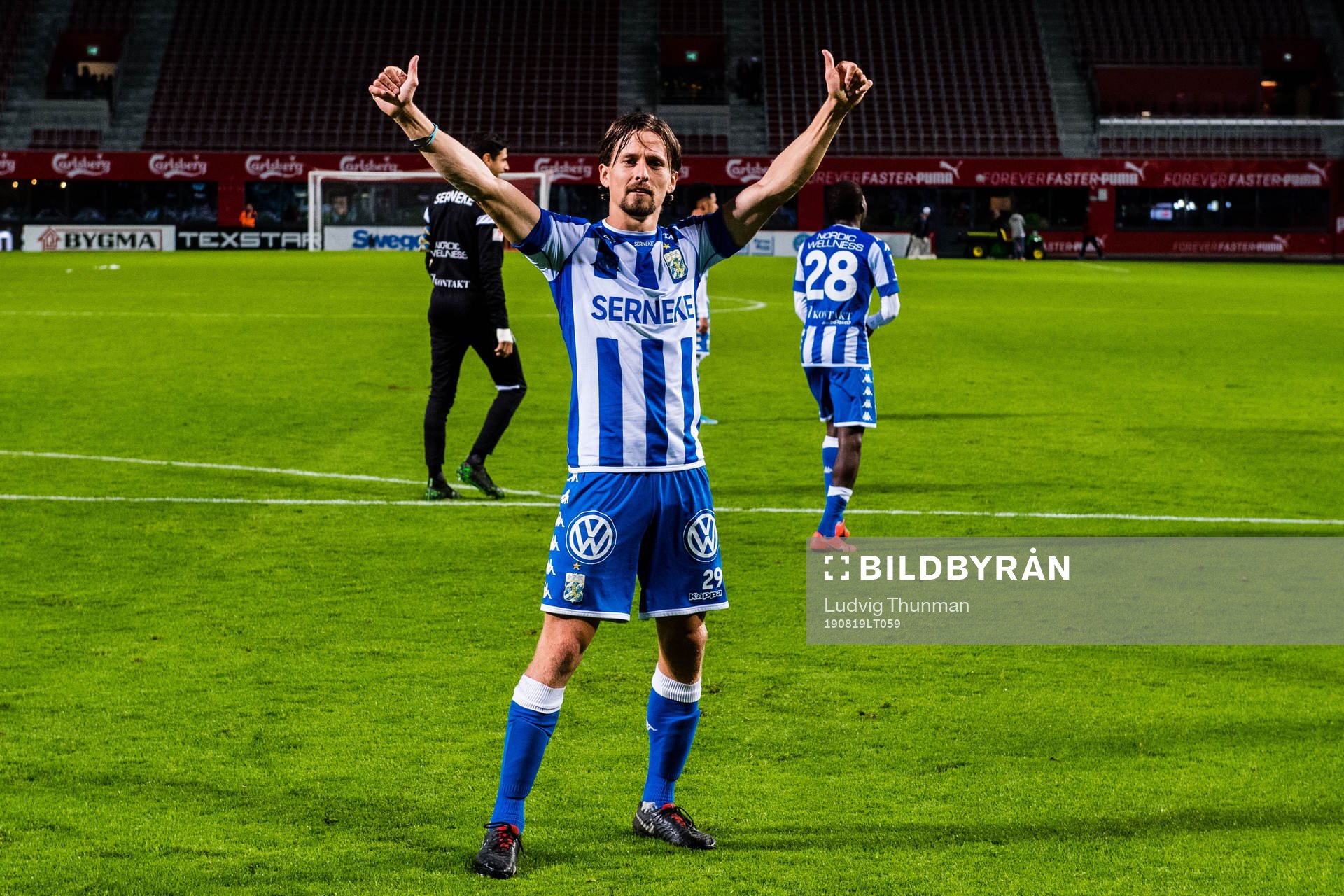 IFK Göteborgs Lasse Vibe jublar