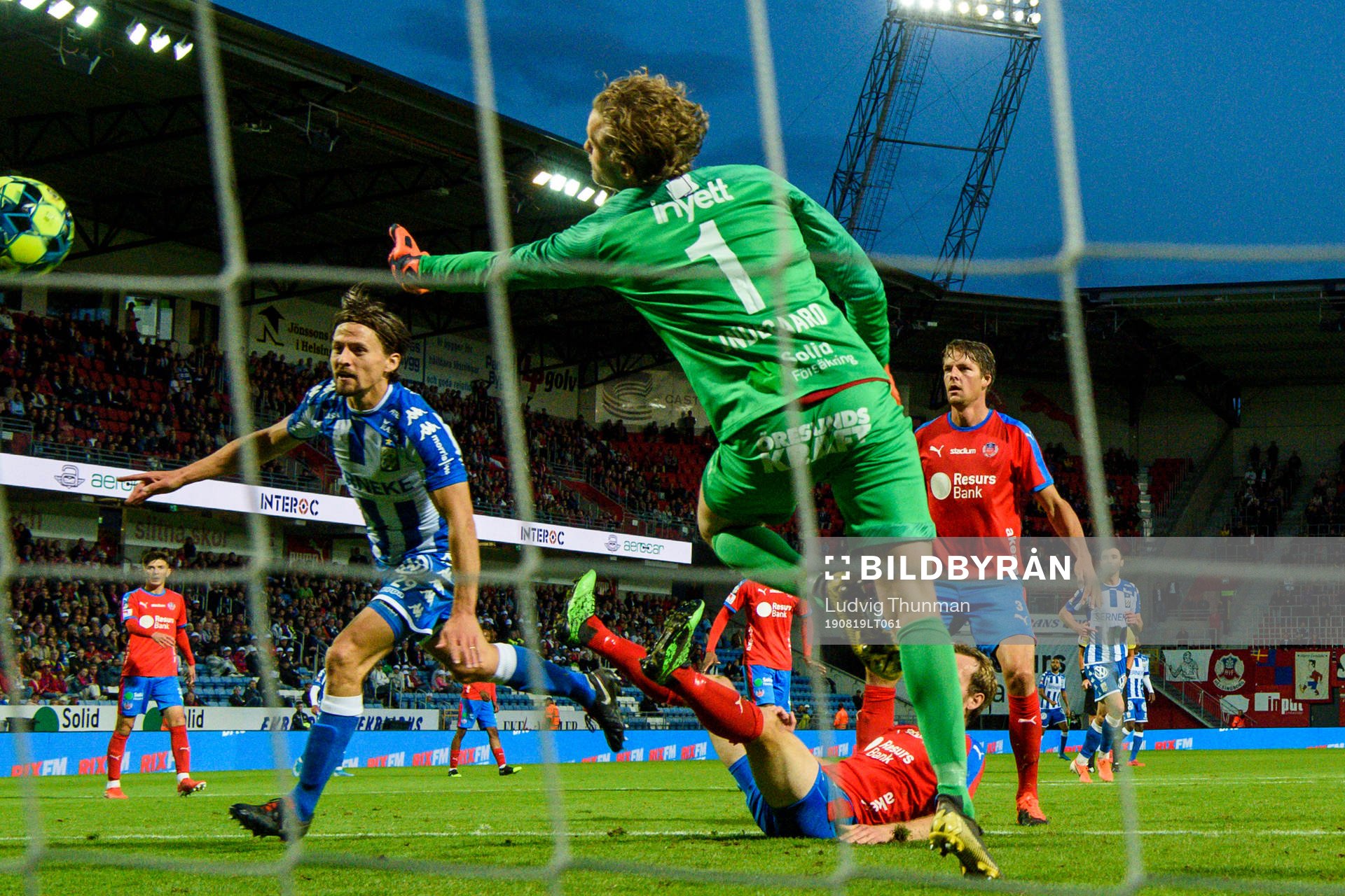 IFK Göteborgs Lasse Vibe gör 1-2 bakom Helsingborgs