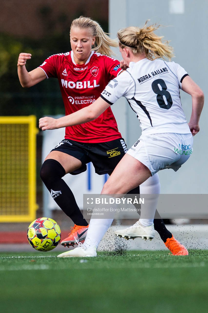 Limhamn Bunkeflos Sophie Sundqvist och Kungsbackas Hanna