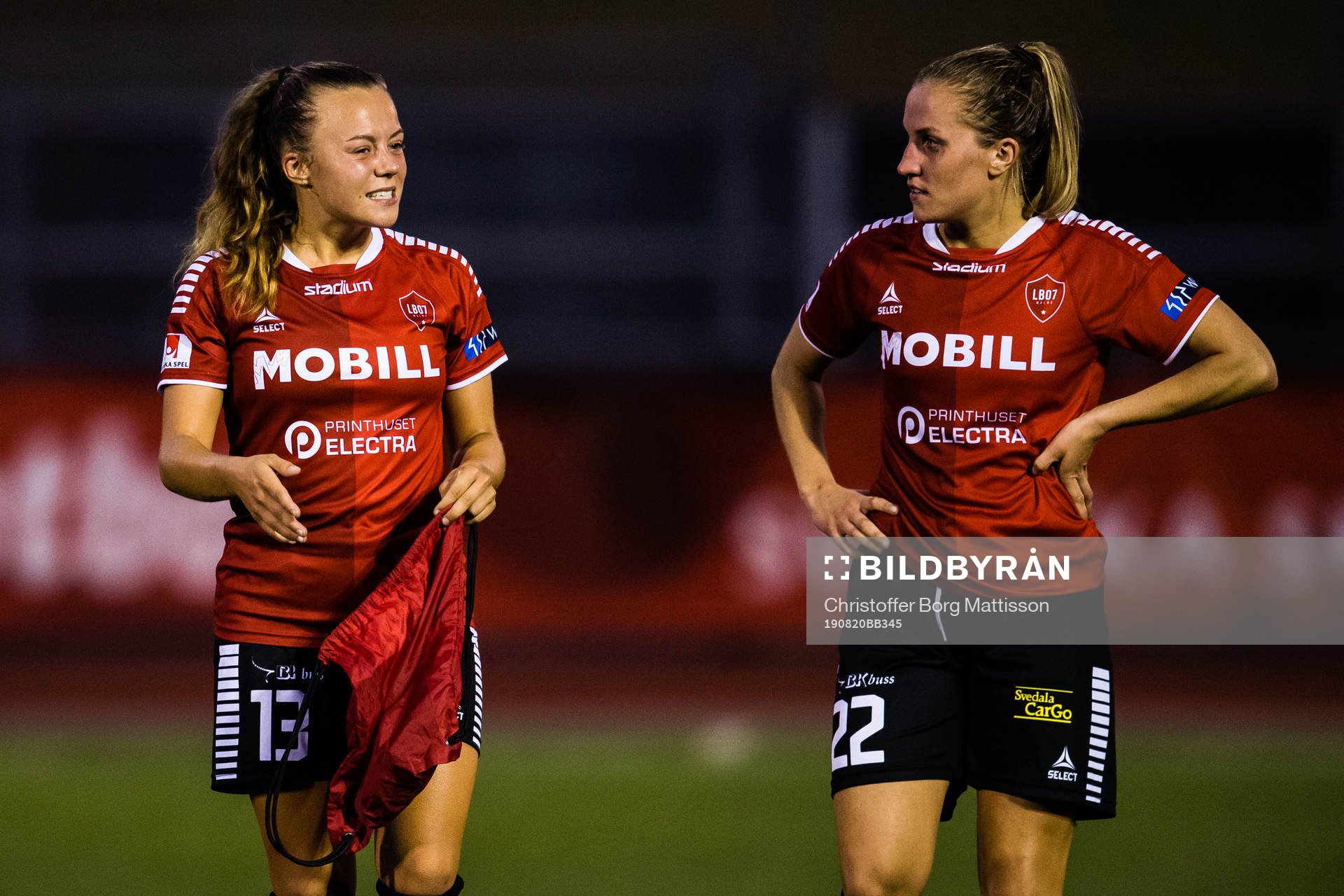 Limhamn Bunkeflos Olga Ahtinen och Hanna Persson