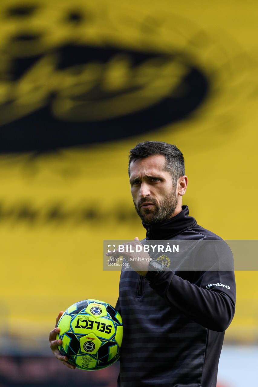 Elfsborgs U21 tränare Emir Bajrami