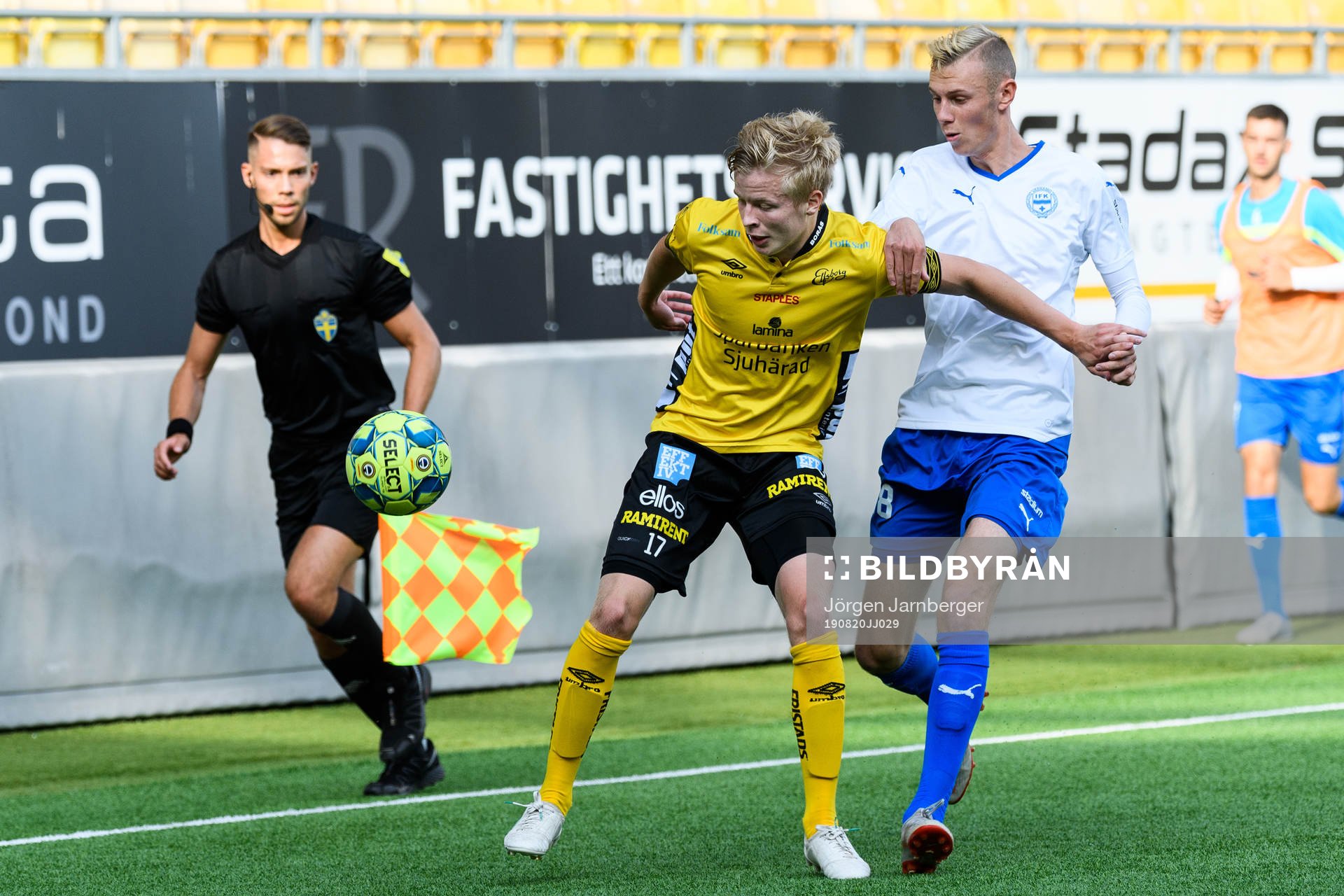 Elfsborgs Kevin Liimatainen och Värnamos David Danielsson