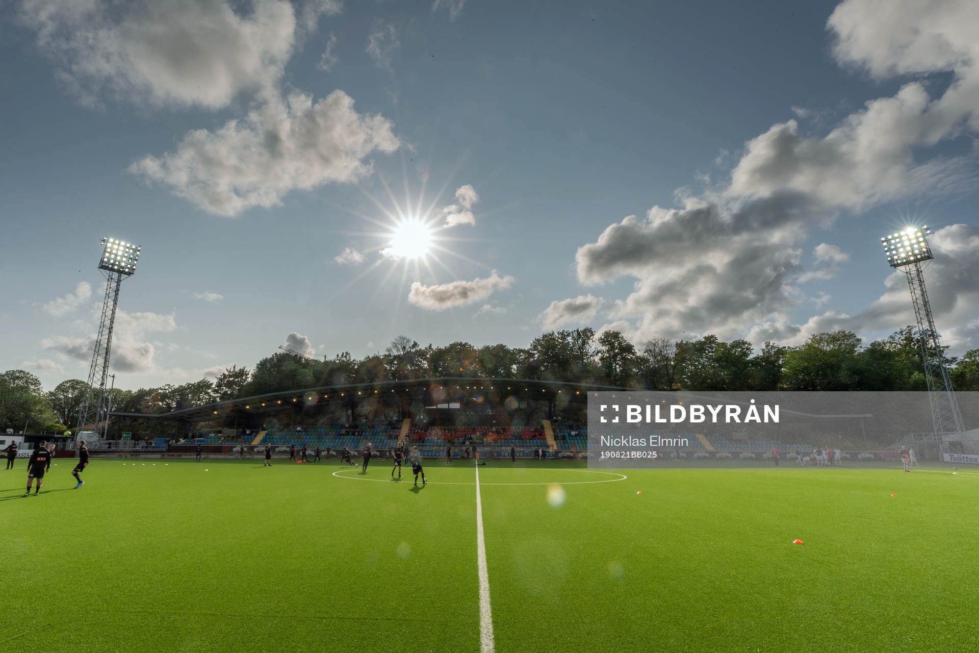 Inför fotbollsmatchen i Svenska Cupen mellan Qviding och