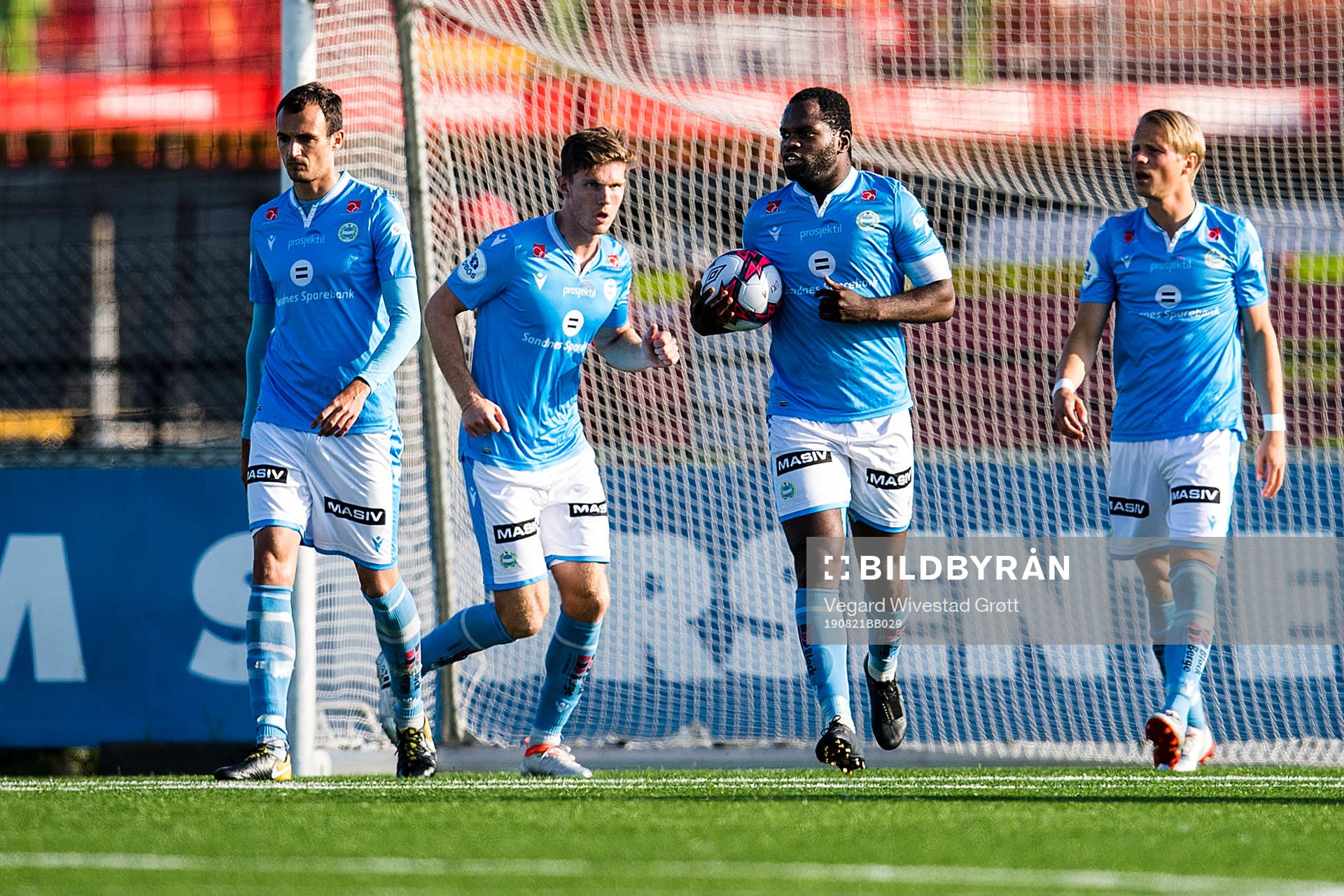 Christian Landu-Landu of Sandnes Ulf looks dejected