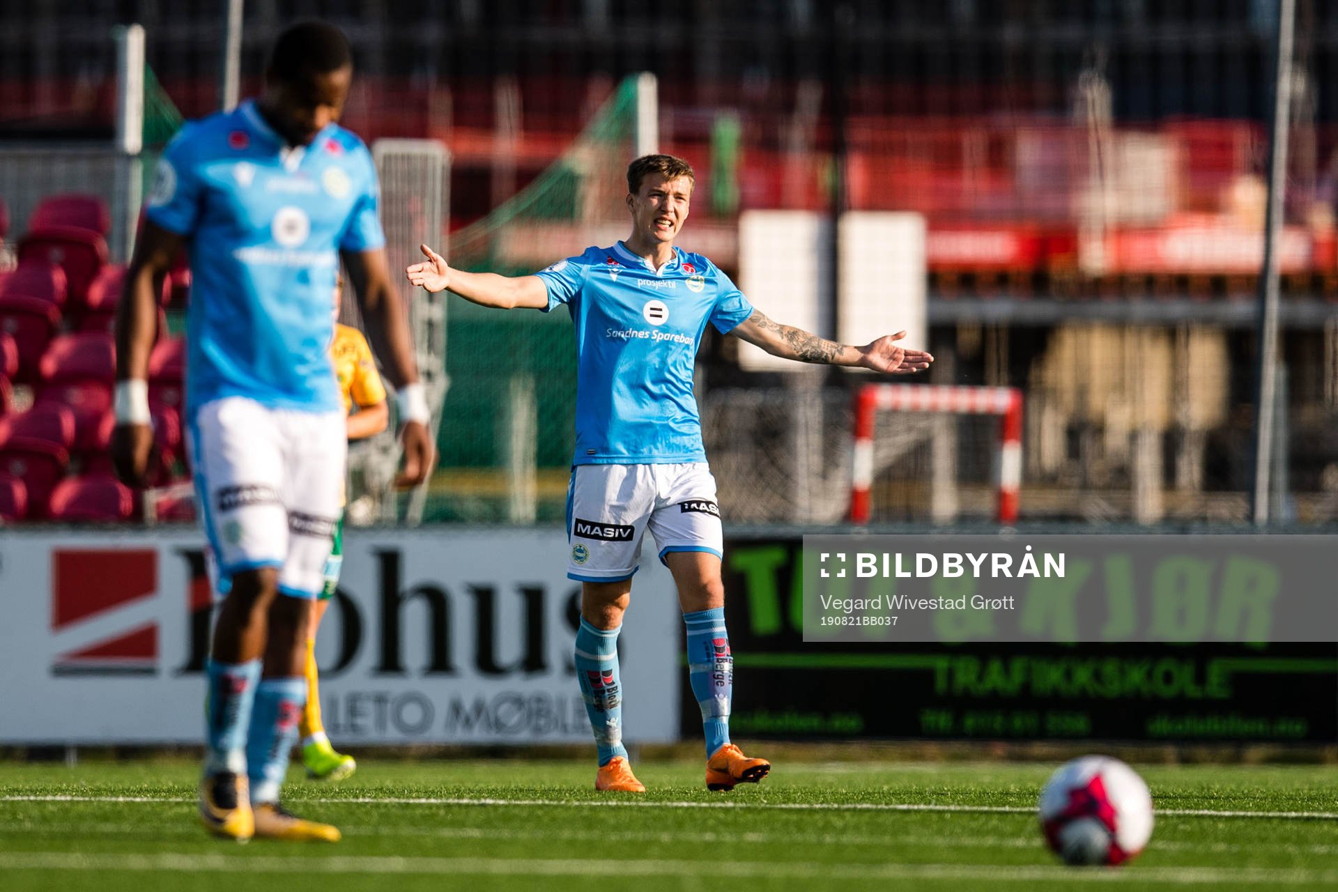 Axel Kryger of Sandnes Ulf looks dejected