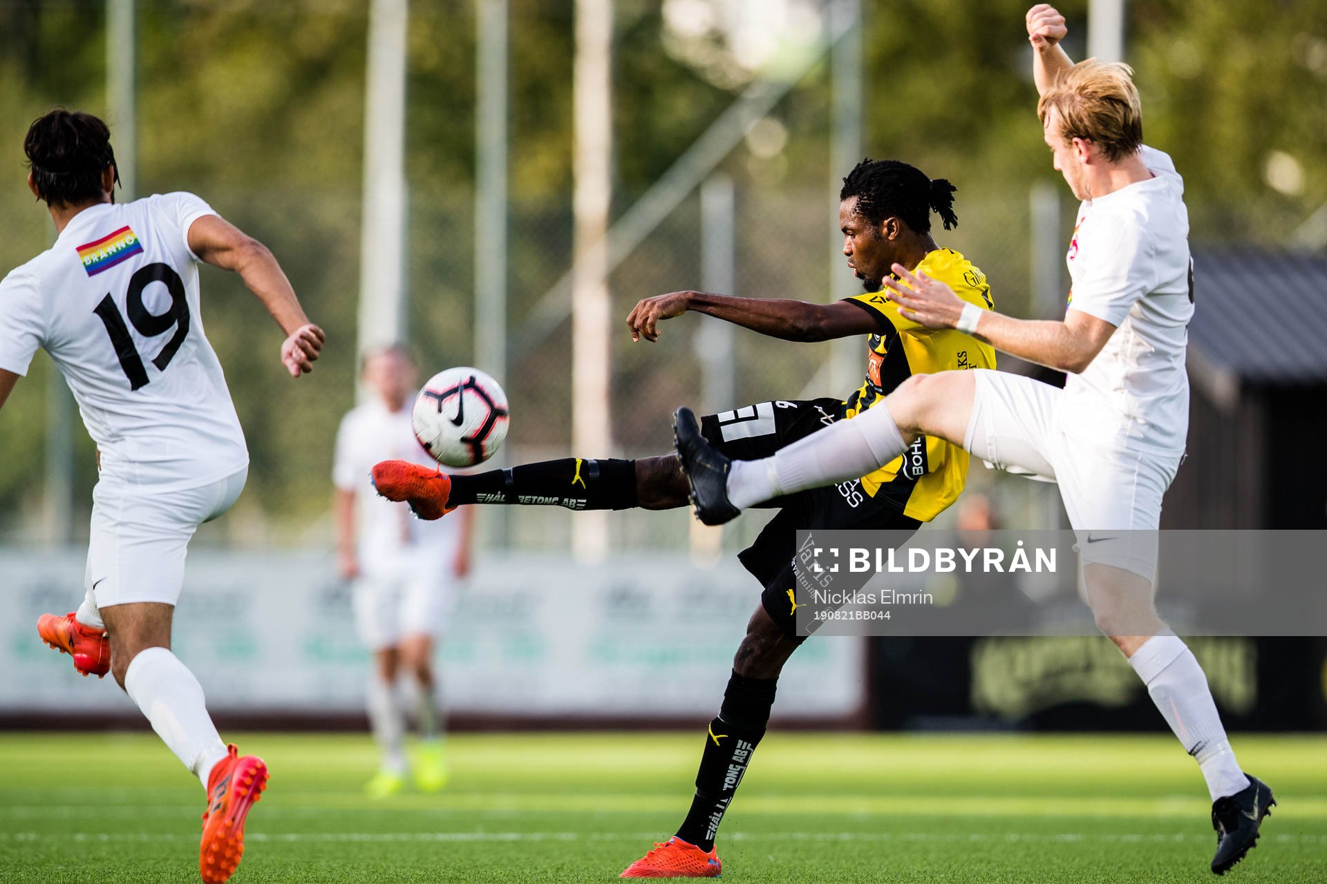 Häckens Kizito Kwame och Qvidings Noa Bernhardtz