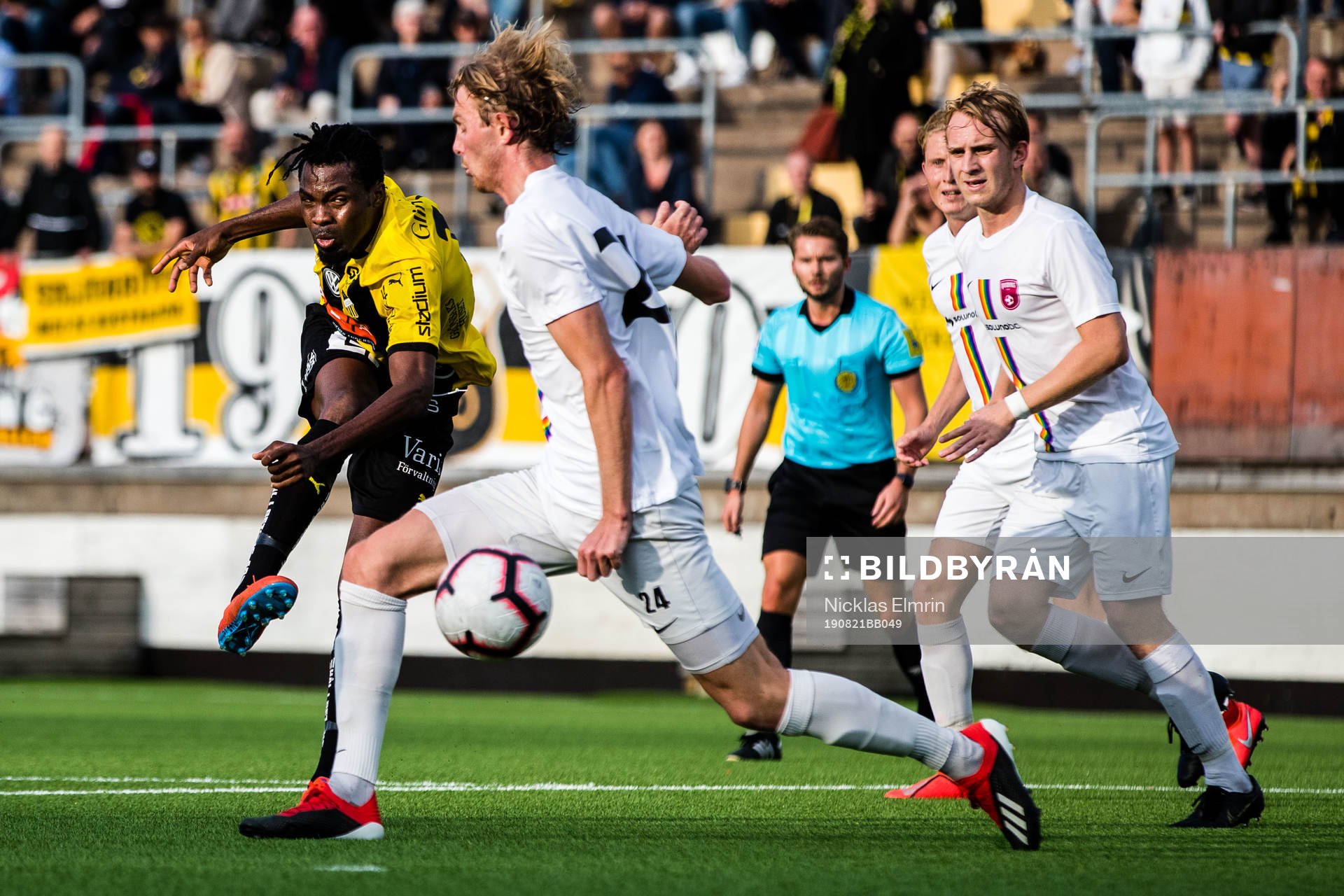 Häckens Kizito Kwame och Qvidings Gustav Kadura