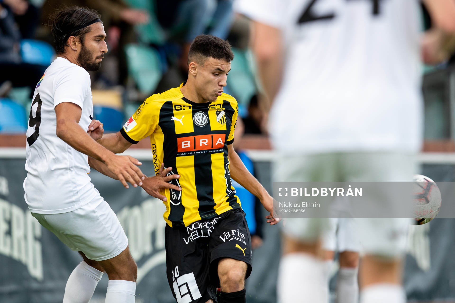 Häckens Ali Youssef mot Qvidings Noa Bernhardtz