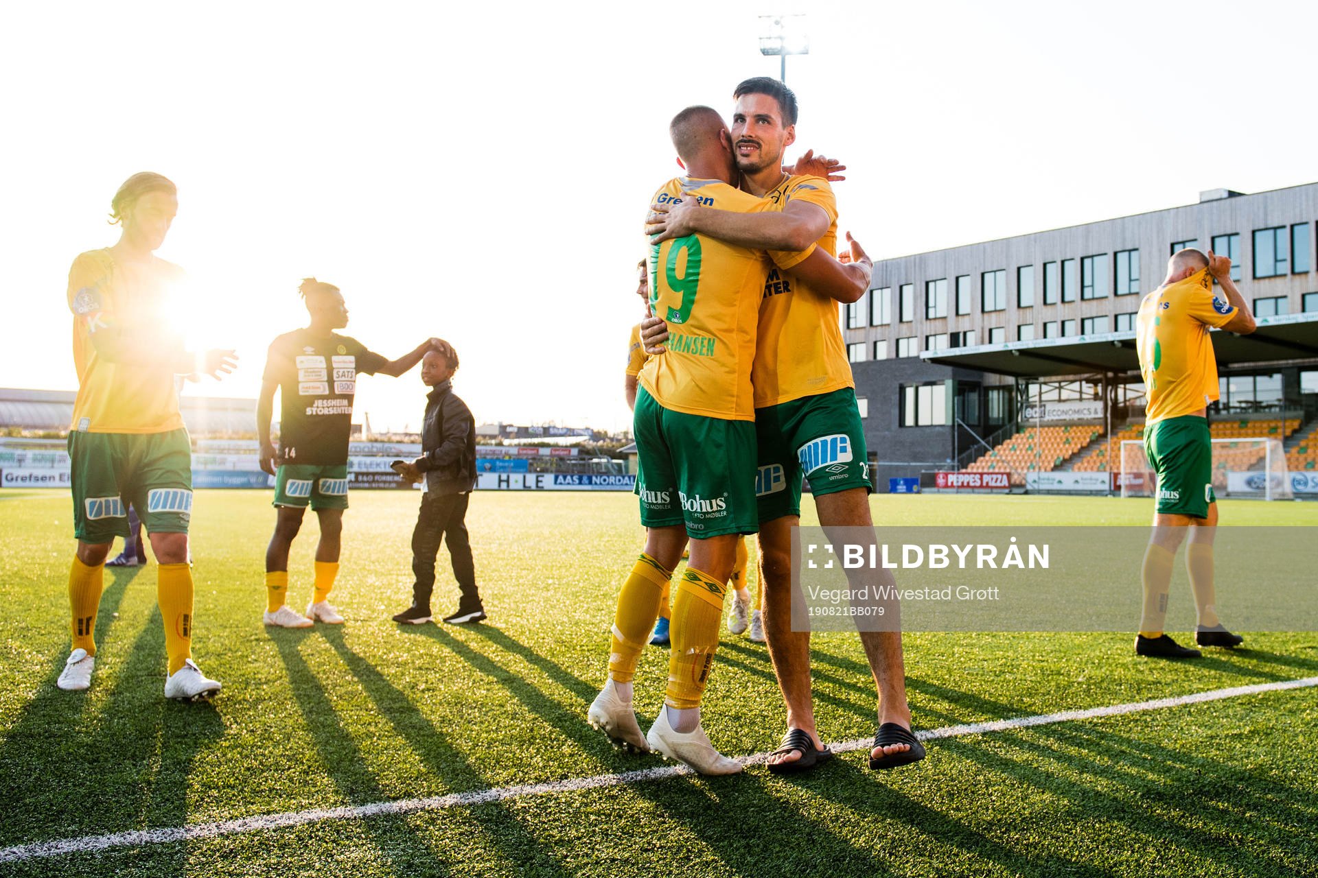 Morten Sundli of Ull/Kisa celebrates