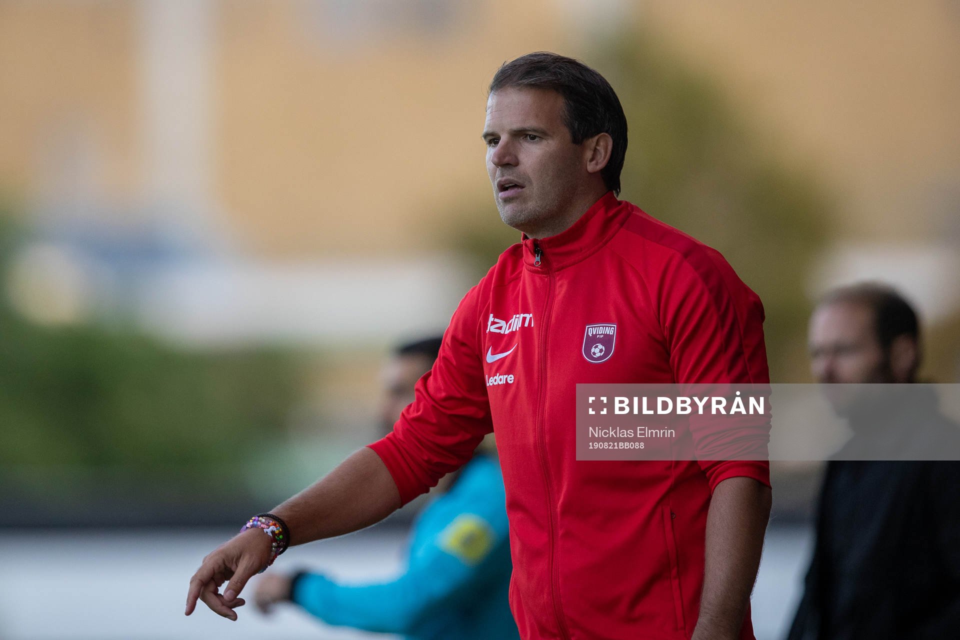 Qvidings tränare Robert Vilahamn