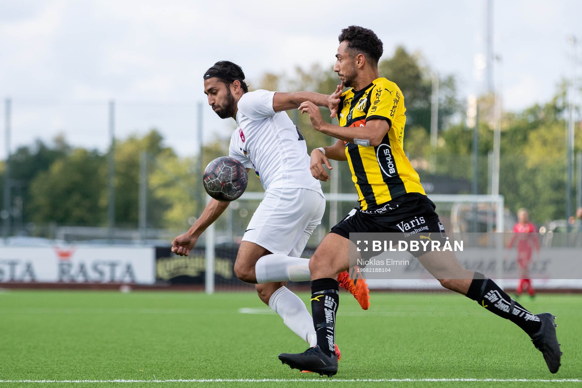 Häckens Daleho Irandust mot Qvidings Patrik Svensson