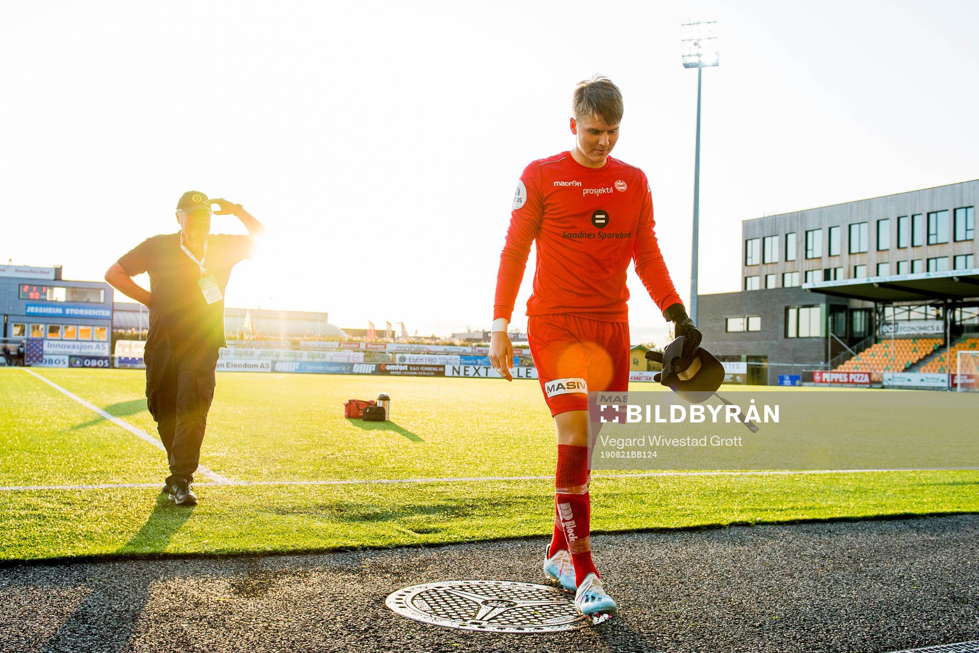 Goalkeeper Markus Vassøy Nilsen of Sandnes Ulf
