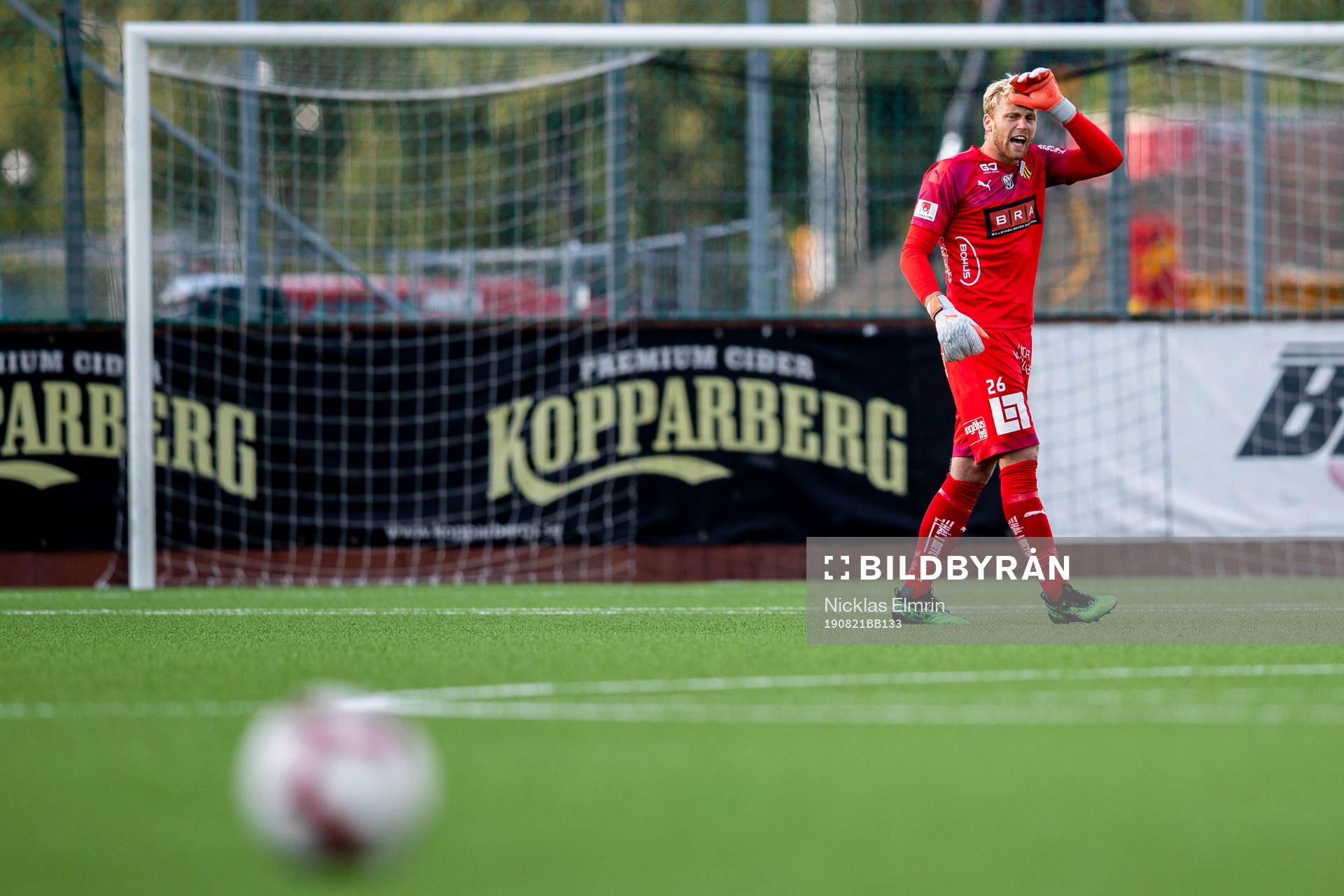 Häckens målvakt Peter Abrahamsson