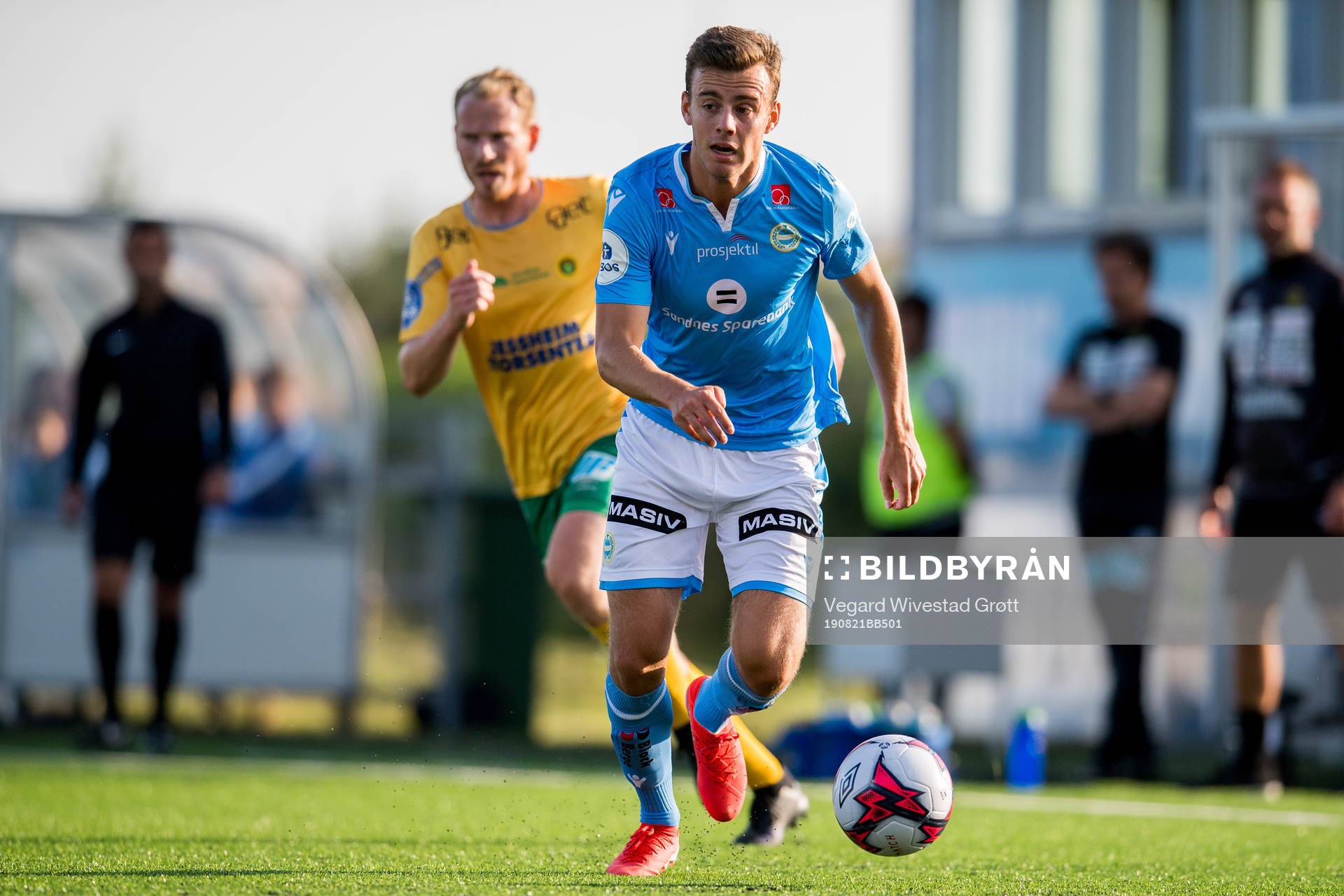 Adrian Berntsen of Sandnes Ulf