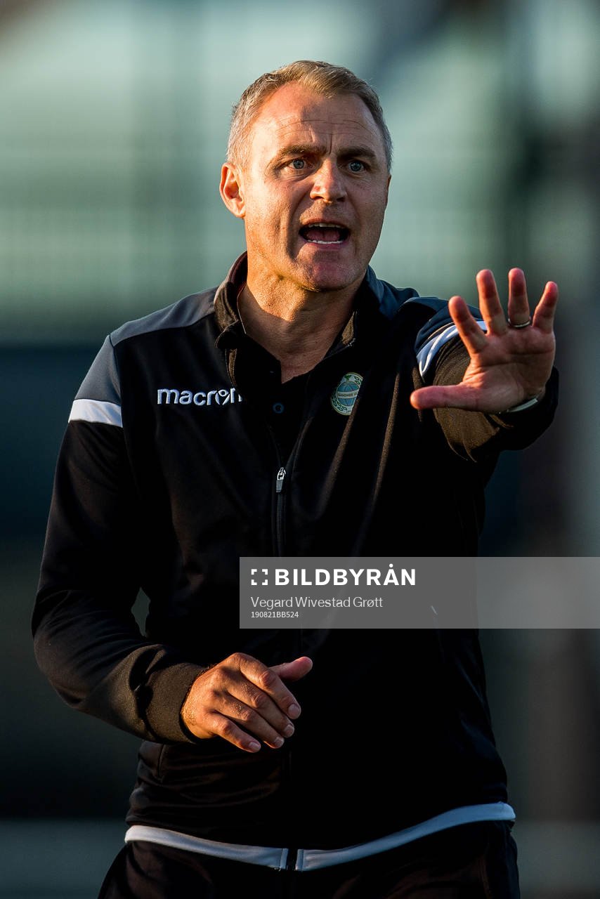 Bengt Sæternes, head coach of Sandnes Ulf