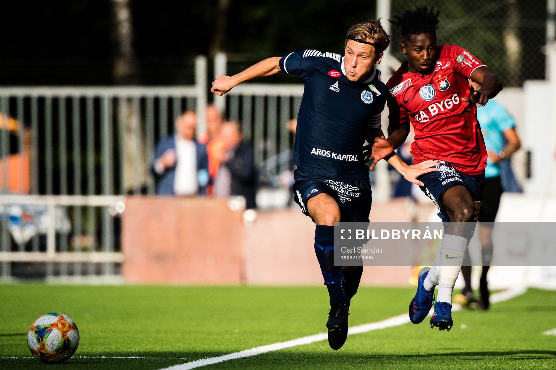 Utsiktens William Kenndal och Örgrytes Mohamed Said Adan