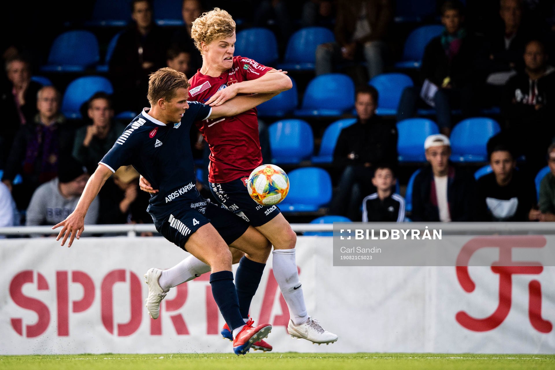 Utsiktens Isak Skoog och Örgrytes Freddie Brorsson