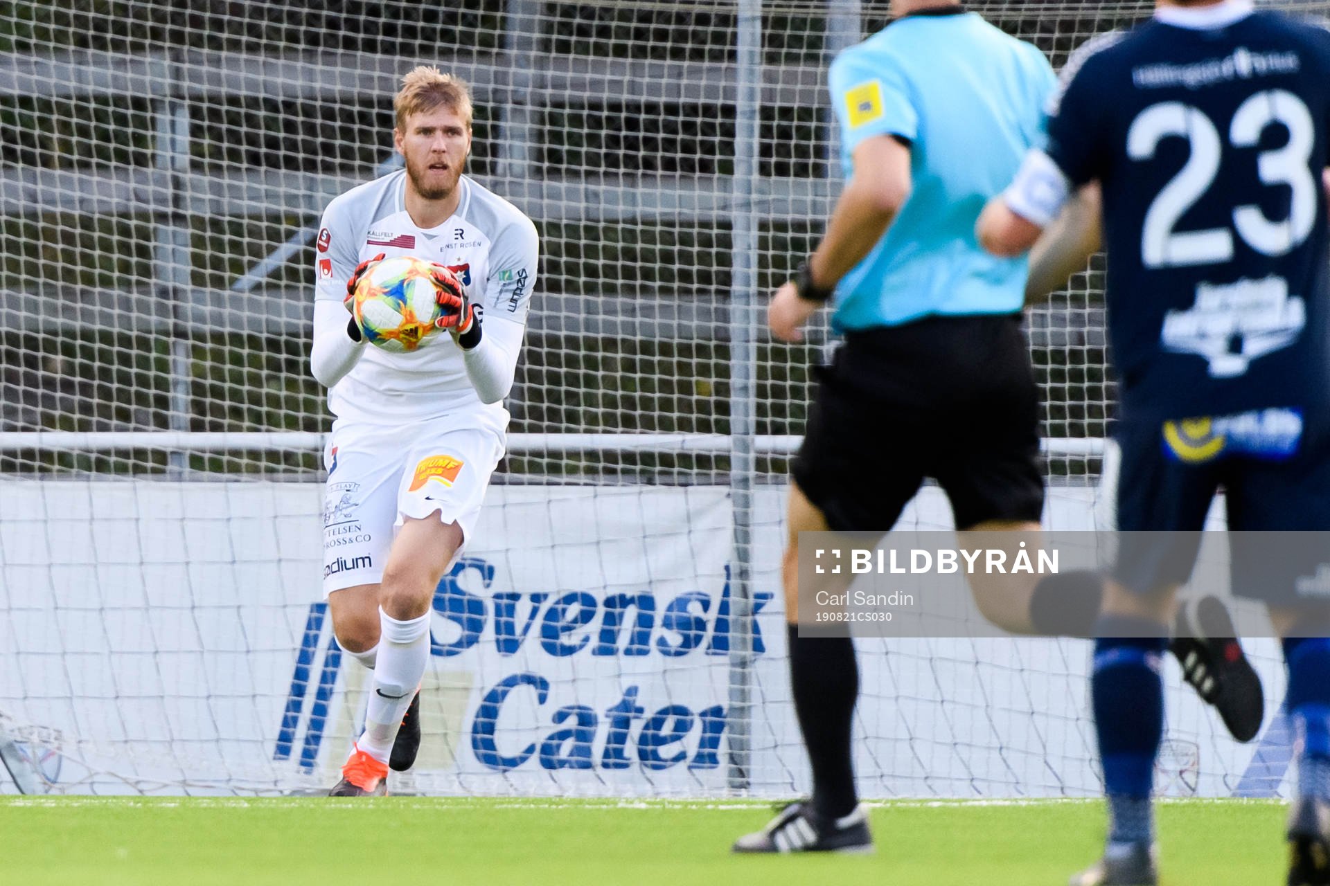 Örgrytes målvakt Fredrik Andersson