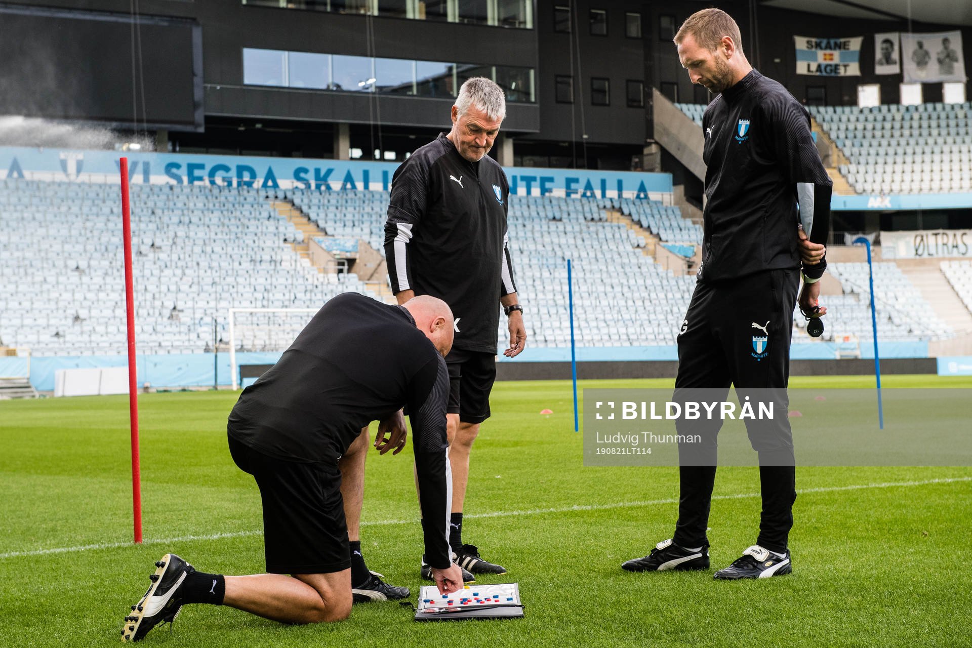 Rob Kelly, assistant coach, Andreas Georgson, assistant