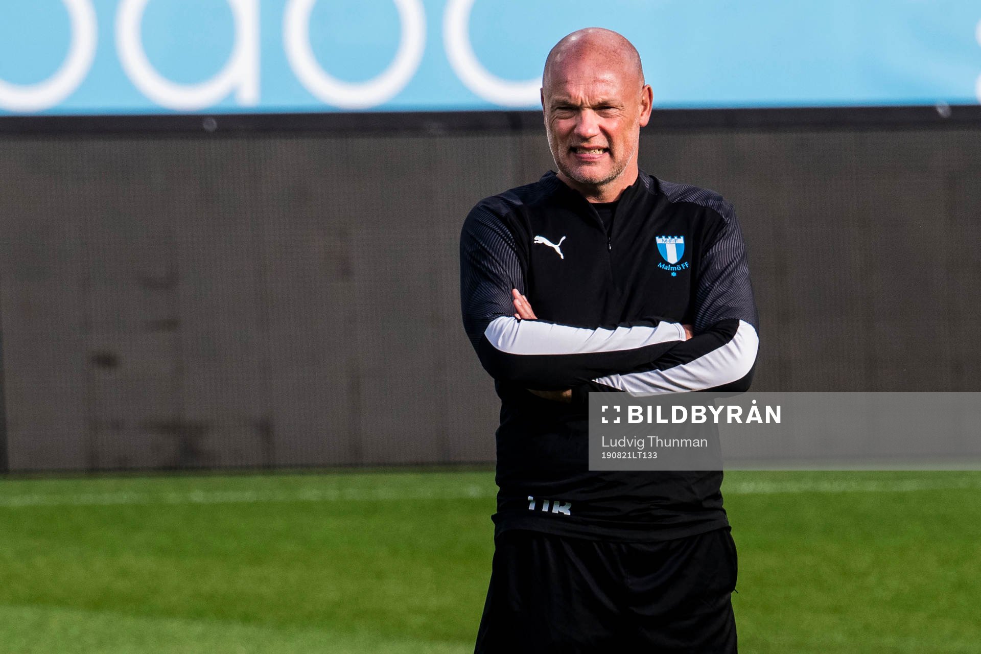 during a training