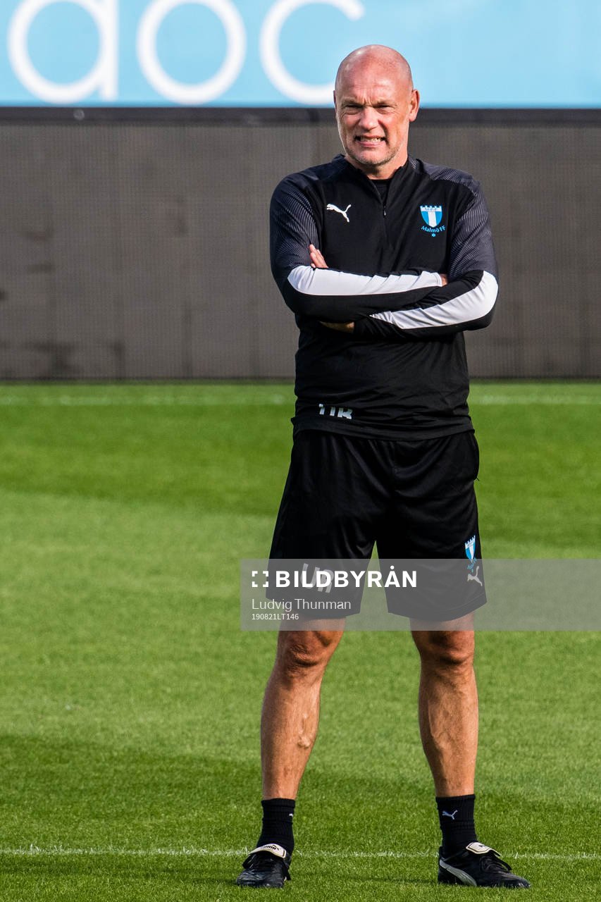 Uwe Rösler, head coach of Malmö FF