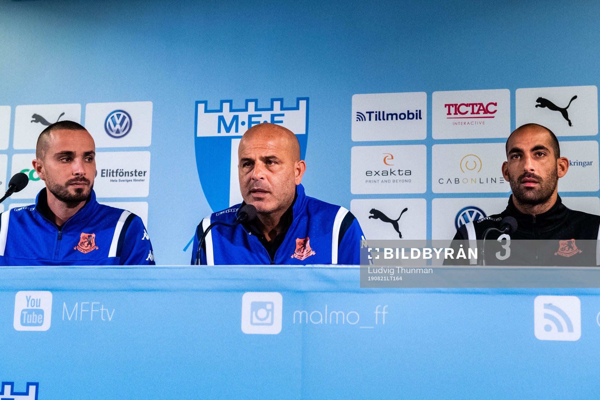 Josef Abuksis, head coach and Dan Mori of Bnei Yehuda