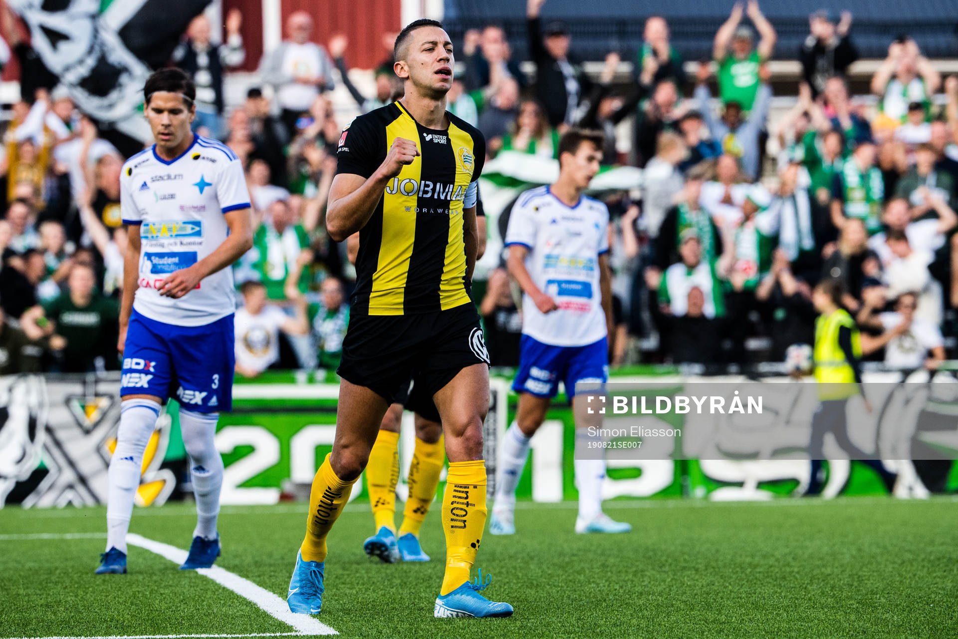 Hammarbys Nikola Djurdjic jublar