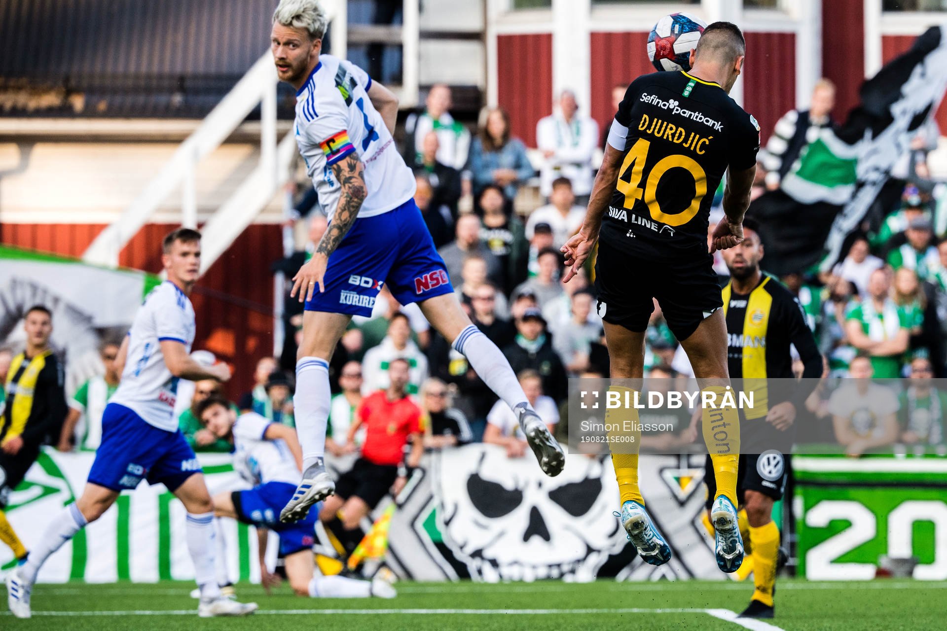 Hammarbys Nikola Djurdjic gör 0-1