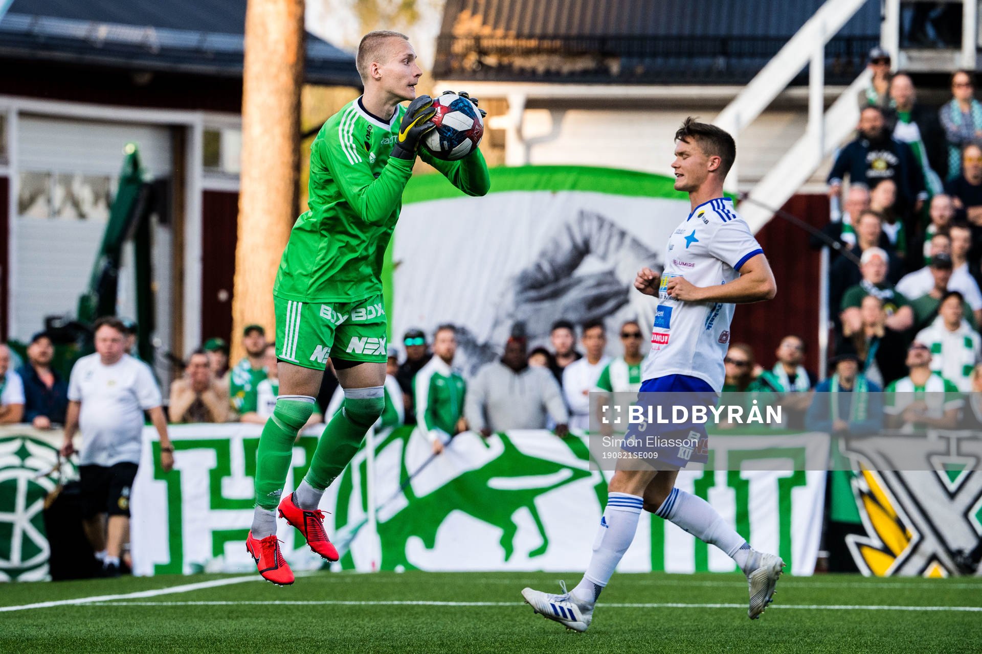 Luleås målvakt Tomas Adell