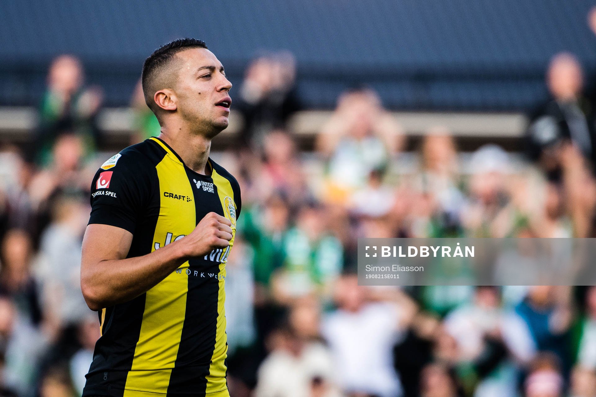 Hammarbys Nikola Djurdjic jublar