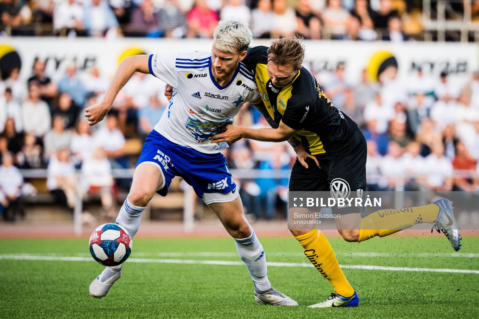 Luleås William Olausson och Hammarbys Tim Söderström