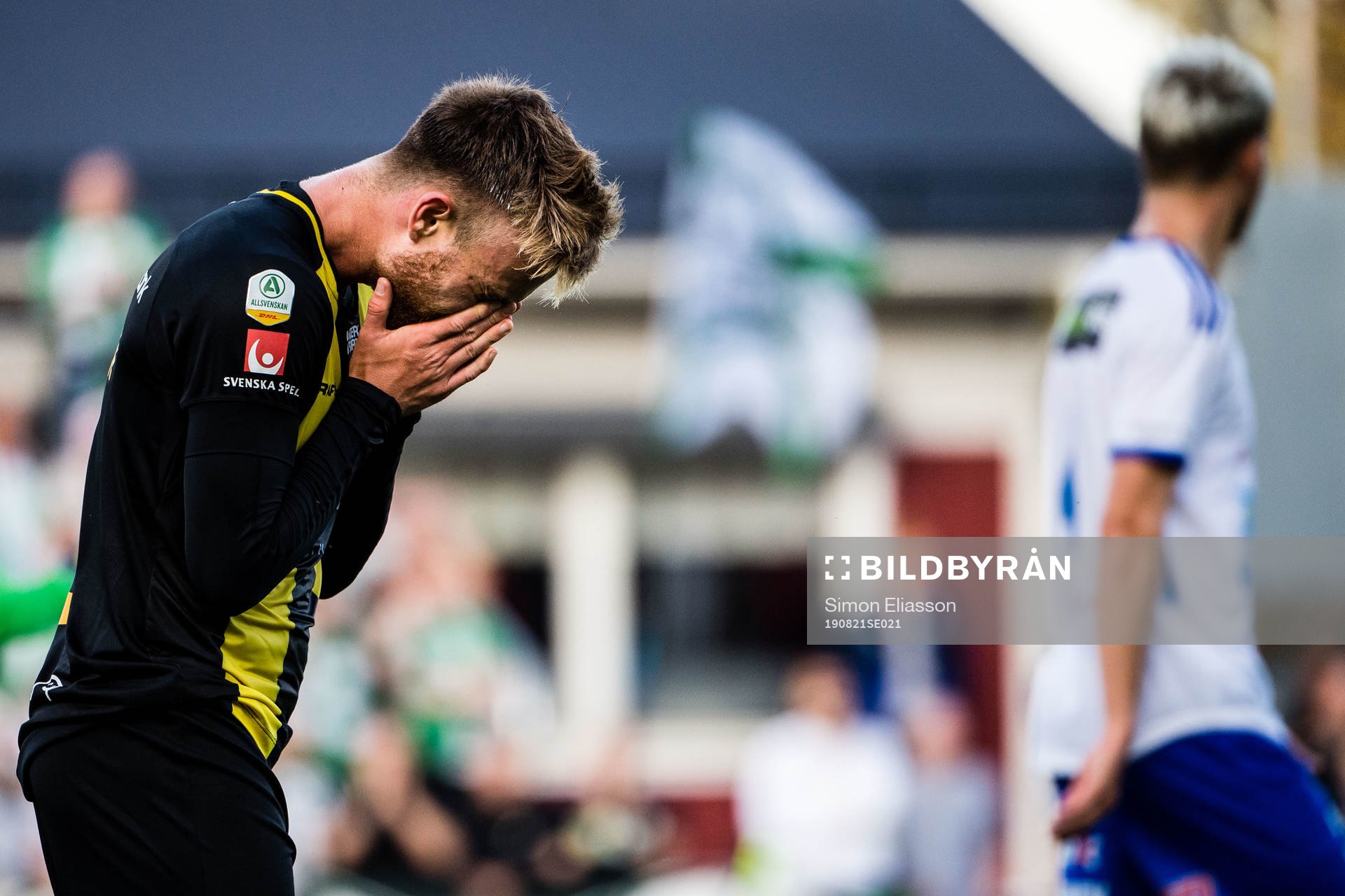 Hammarbys Dennis Widgren deppar