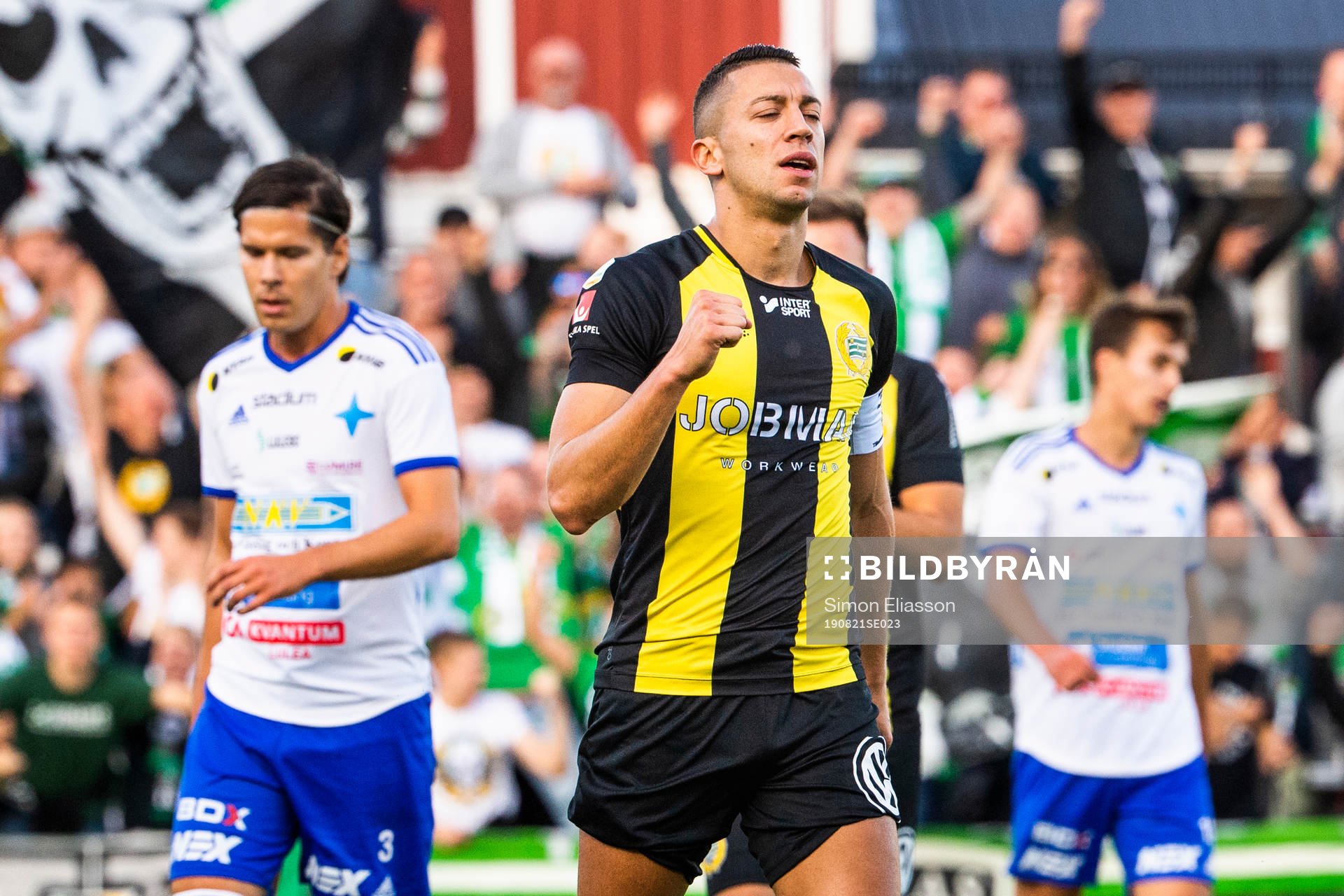 Hammarbys Nikola Djurdjic jublar