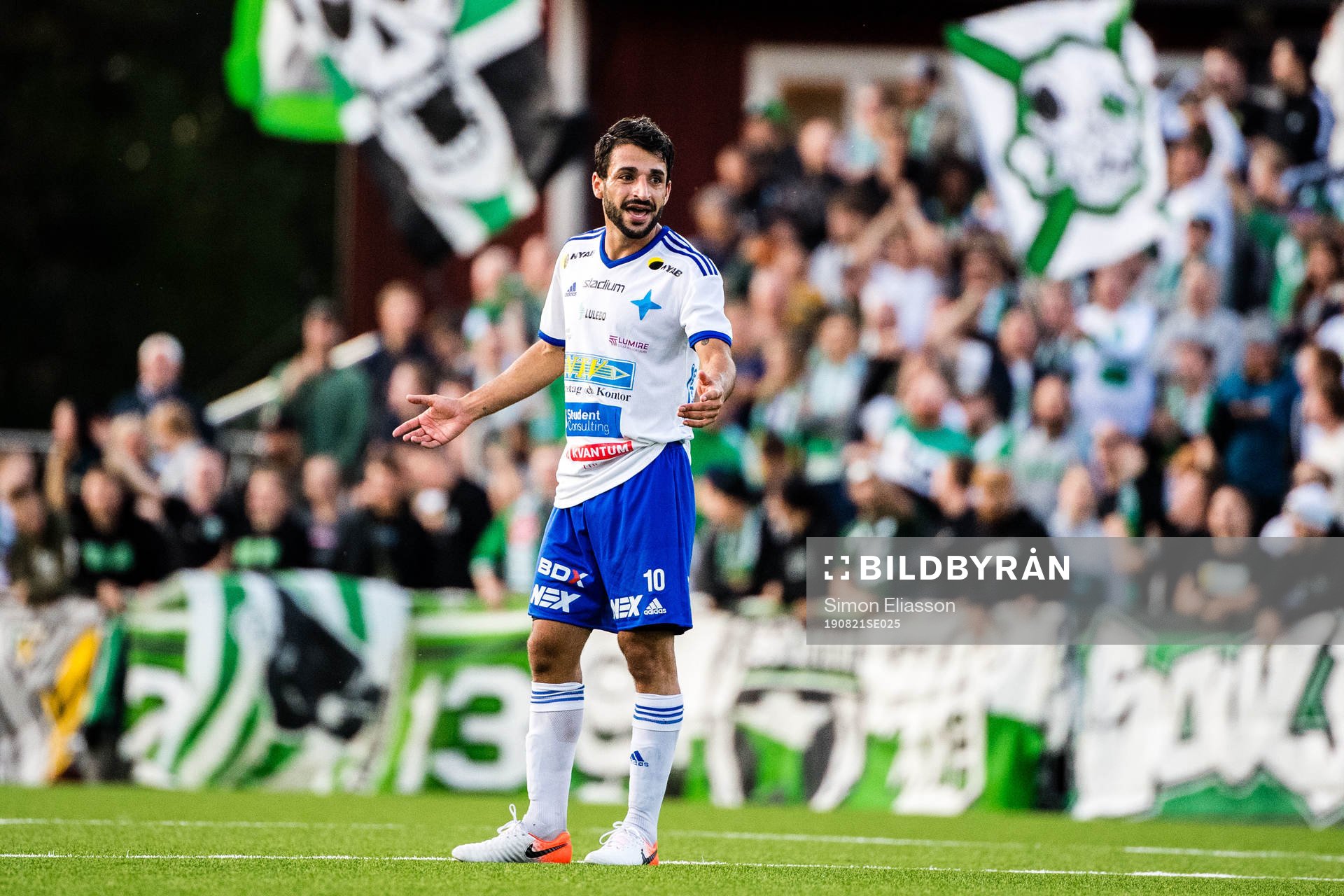 Luleås Arish Nouri deppar
