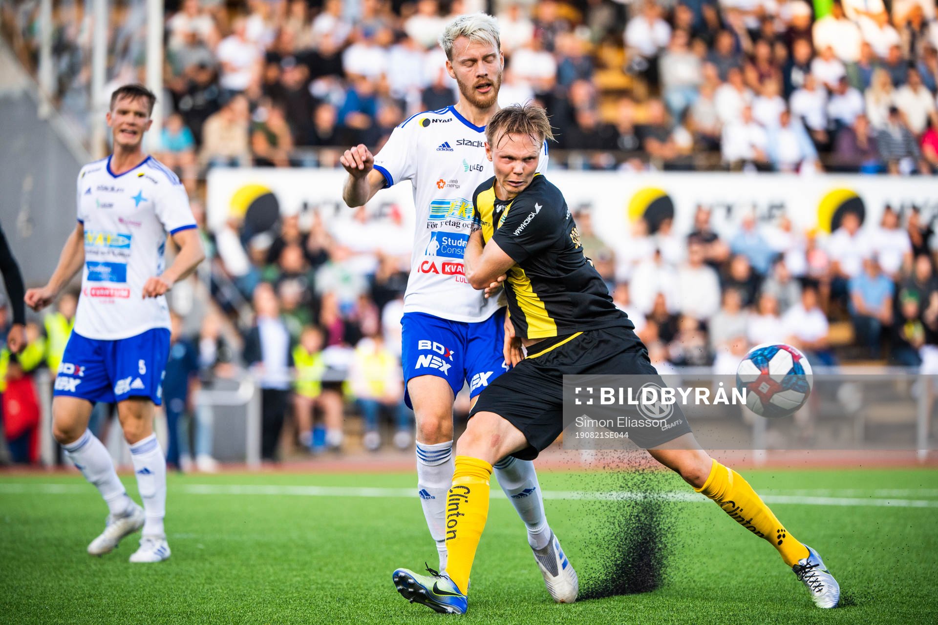 Luleås William Olausson och Hammarbys Tim Söderström