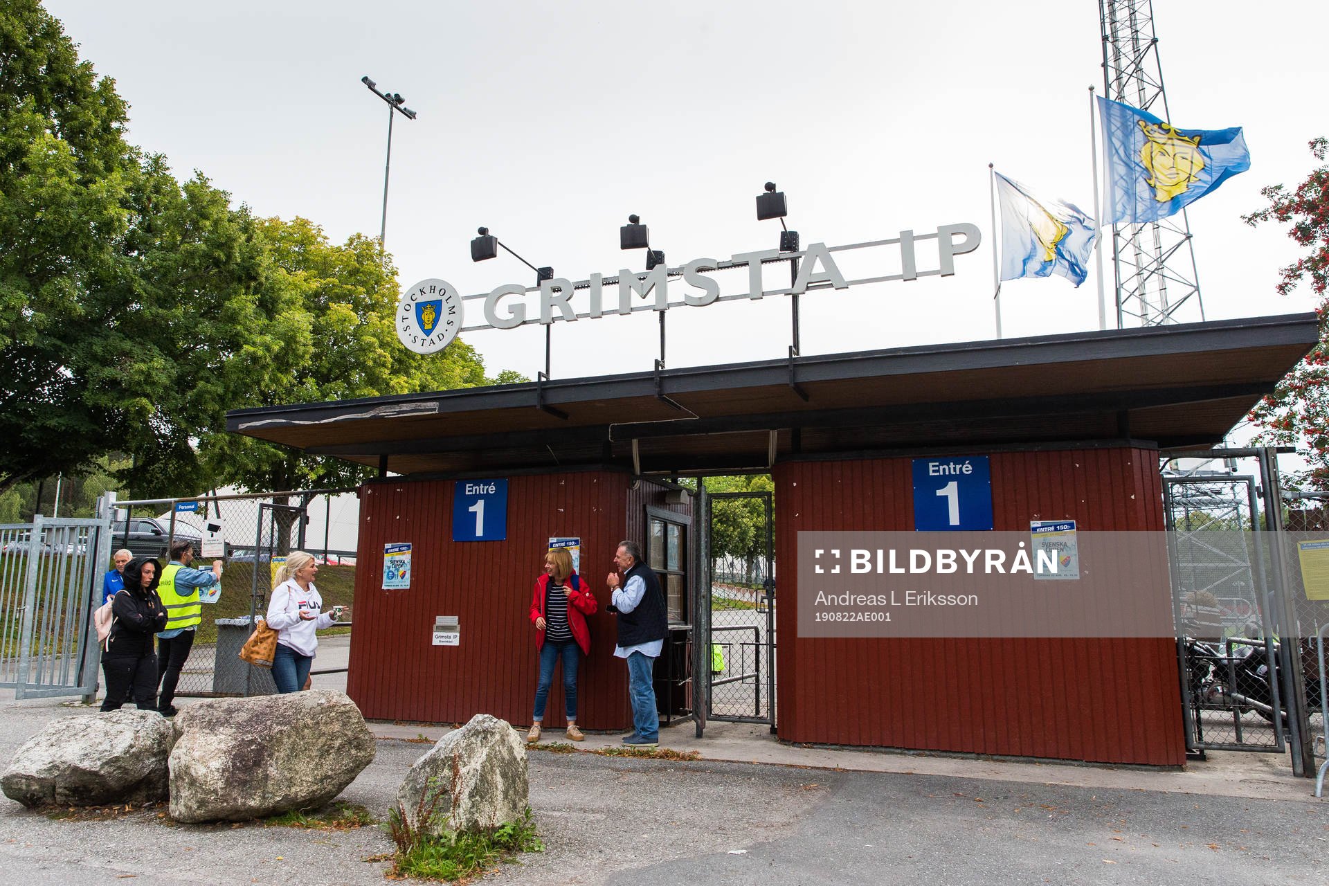 Entrén till Grimsta IP