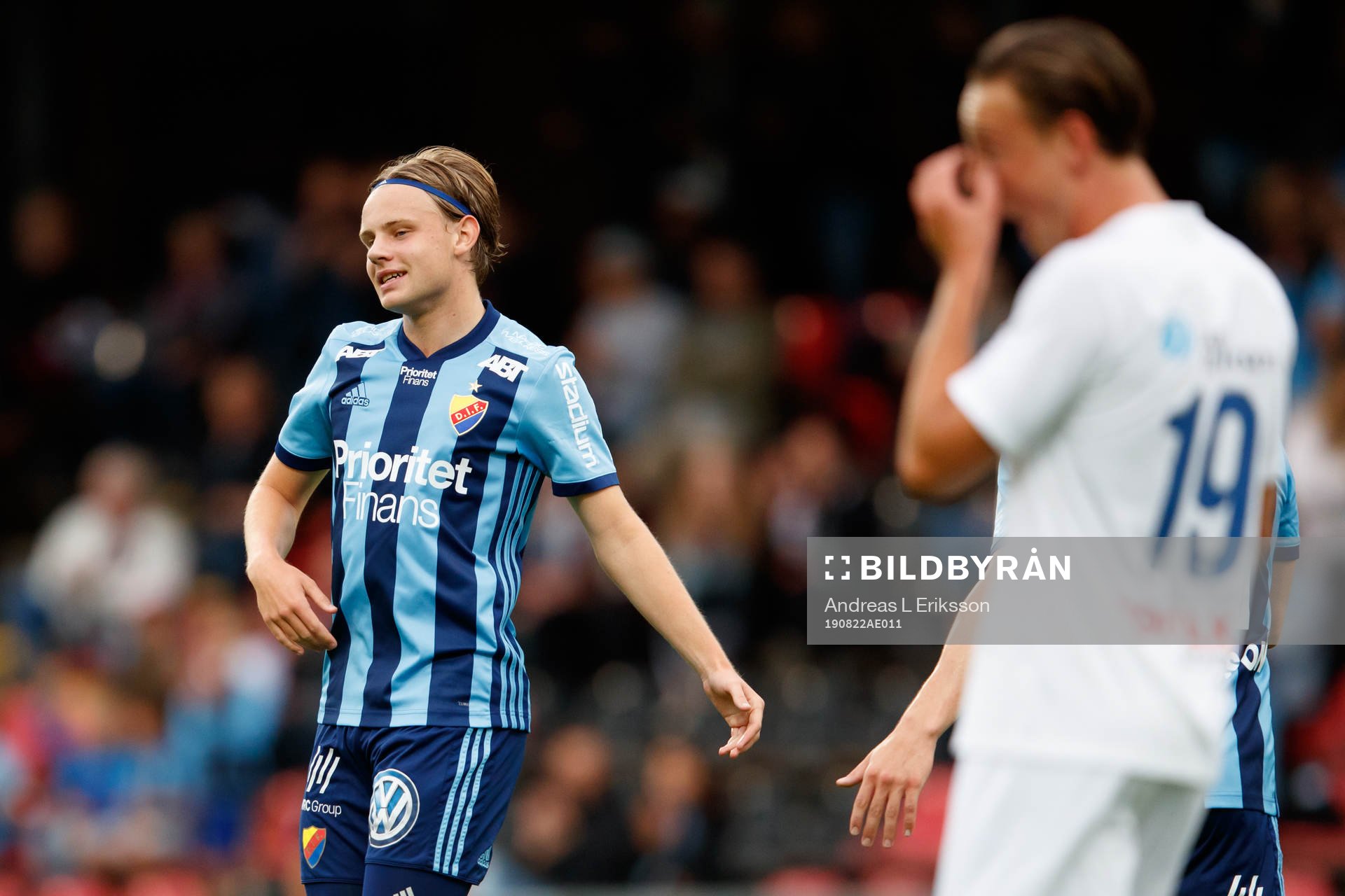 Djurgårdens Oscar Pettersson jublar