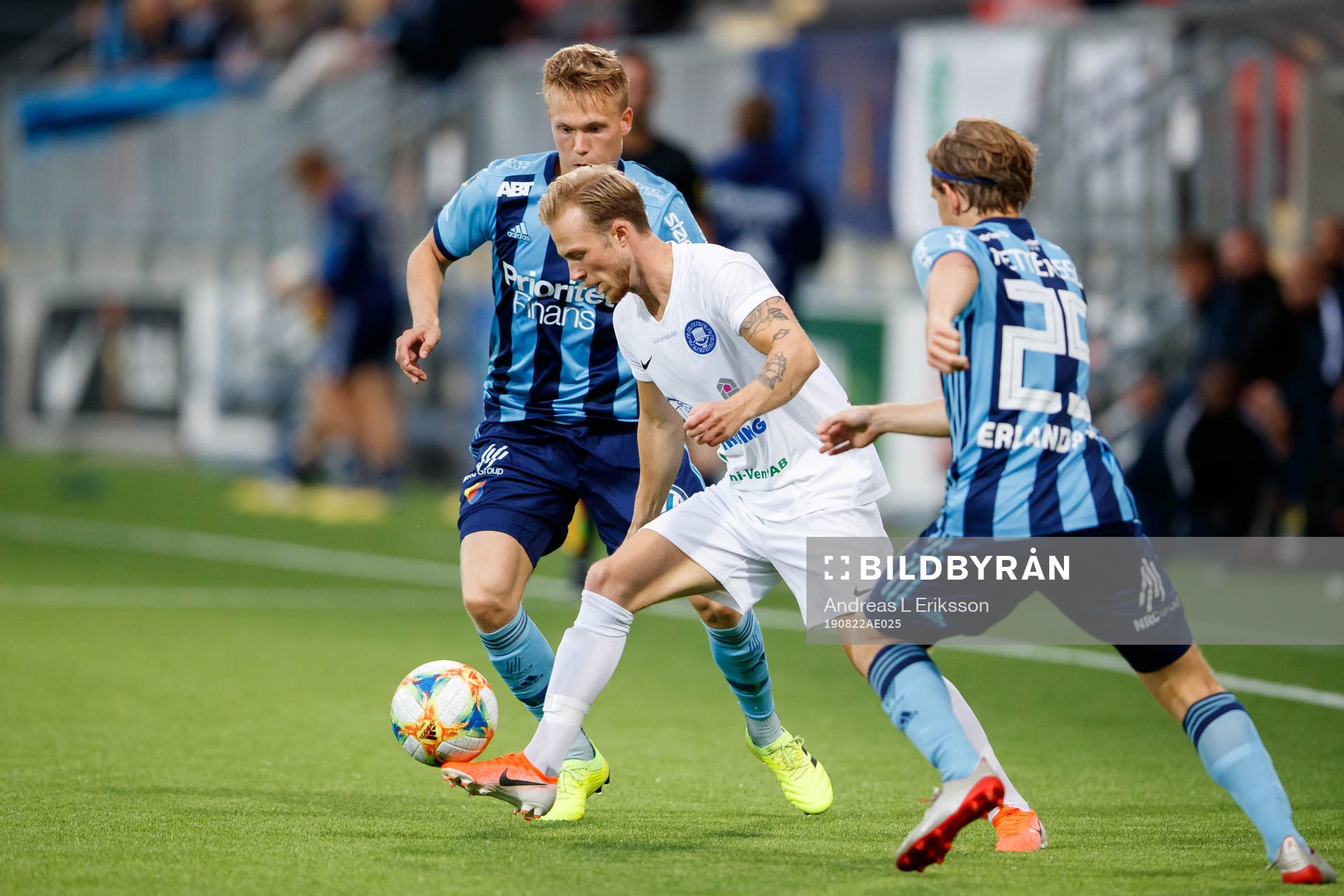 Akropolis Pontus Åsbrink mot Djurgårdens Jonathan