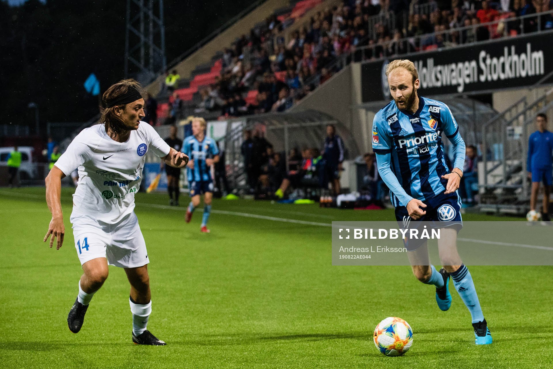 Akropolis Oskar Cederling och Djurgårdens Curtis Edwards