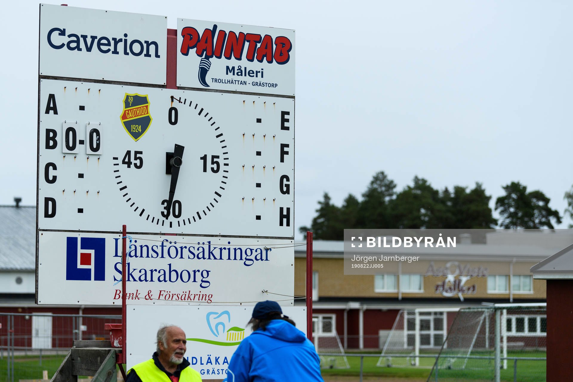 Resultattavla på Lunnevi IP